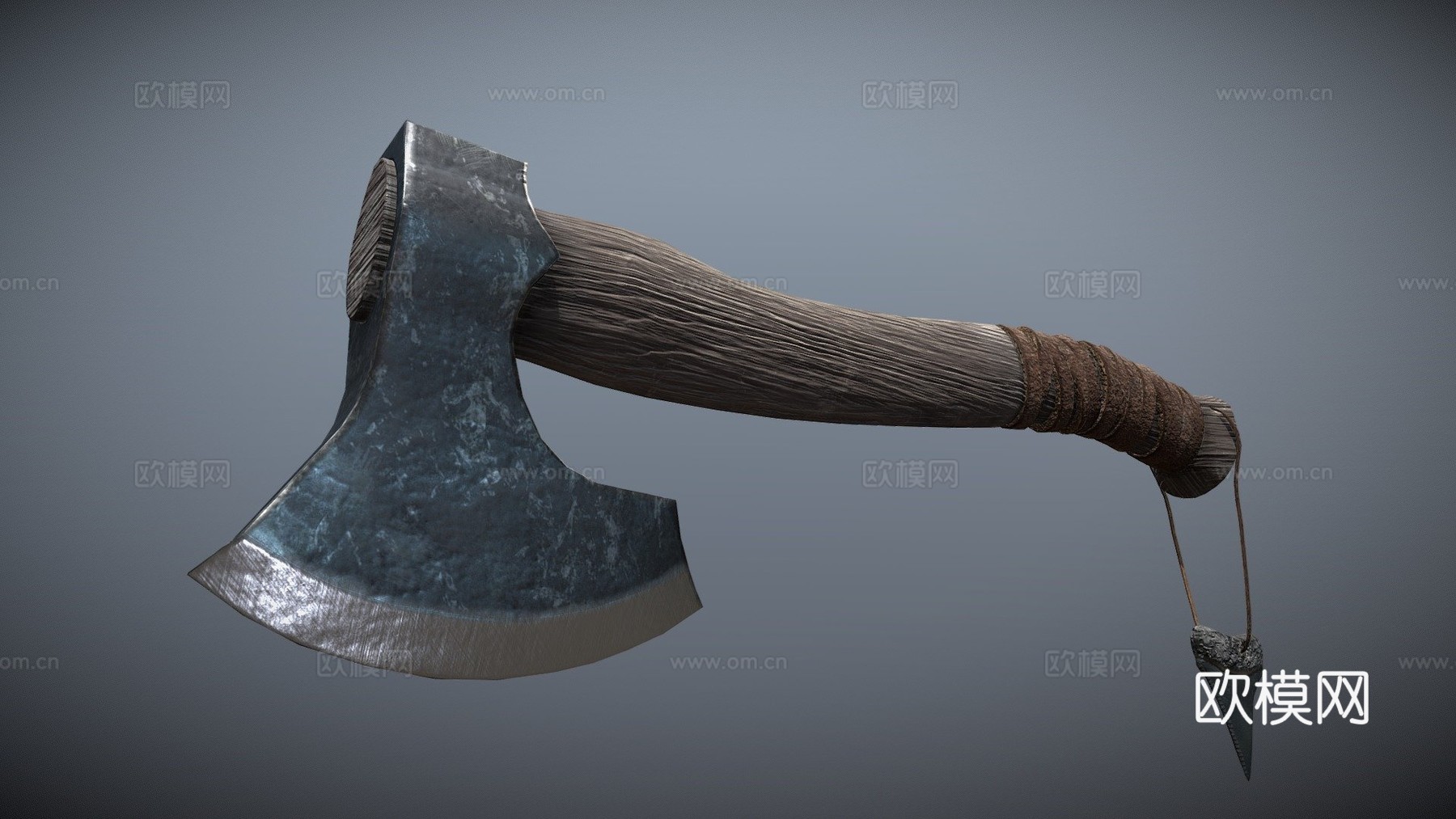 工匠手斧3d模型下载（渲染图1）