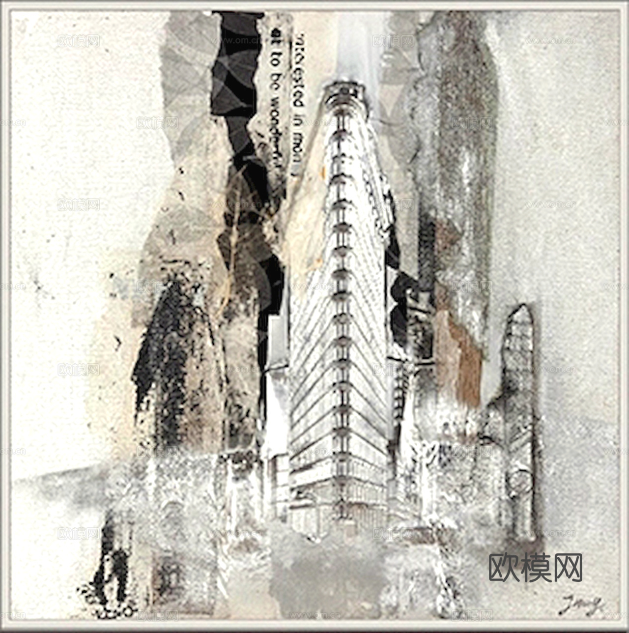 中式新中式挂画壁画水墨字画山水花鸟背景墙壁纸装饰画抽象画油画下载