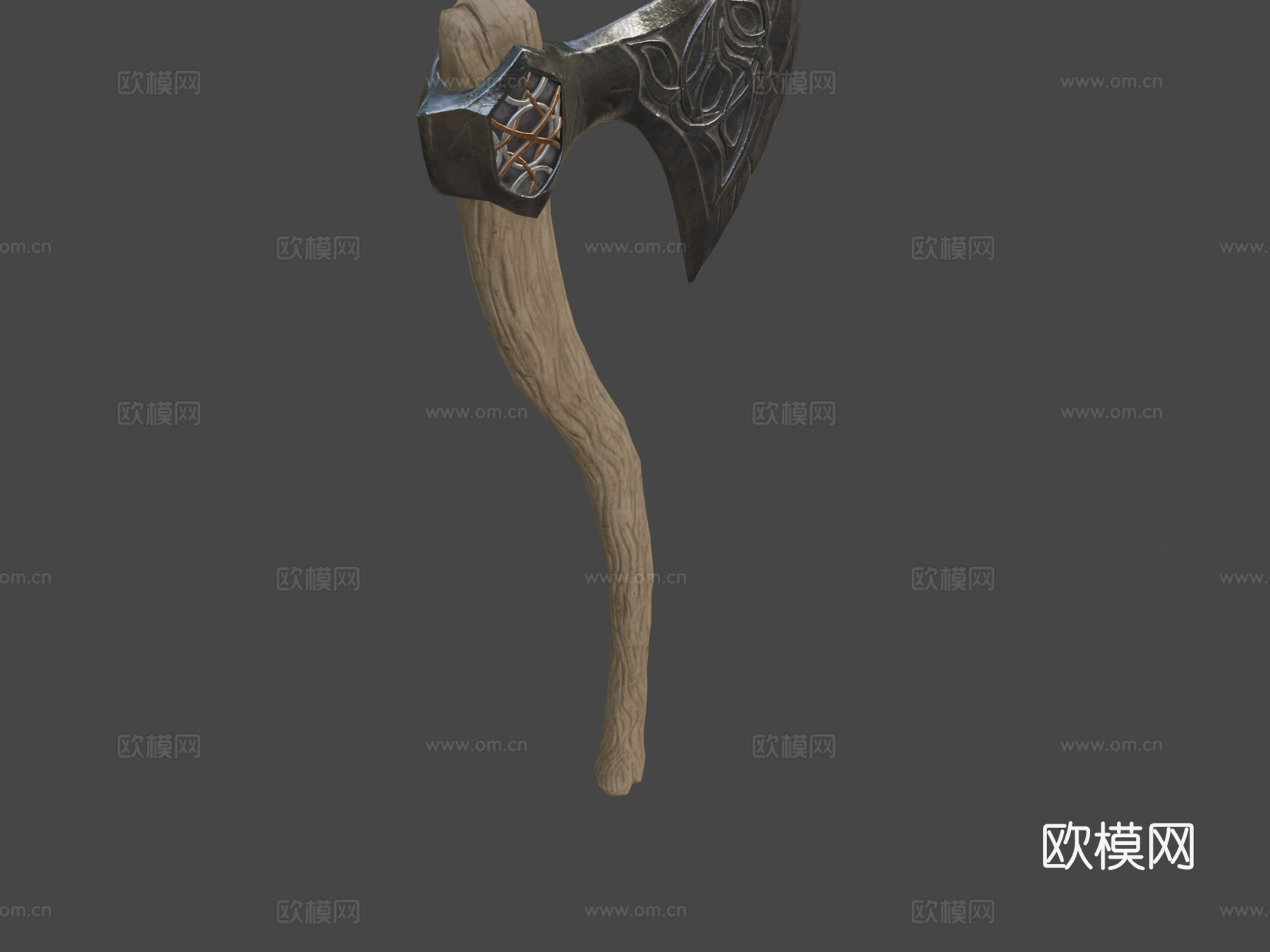 战斧3d模型下载（渲染图6）