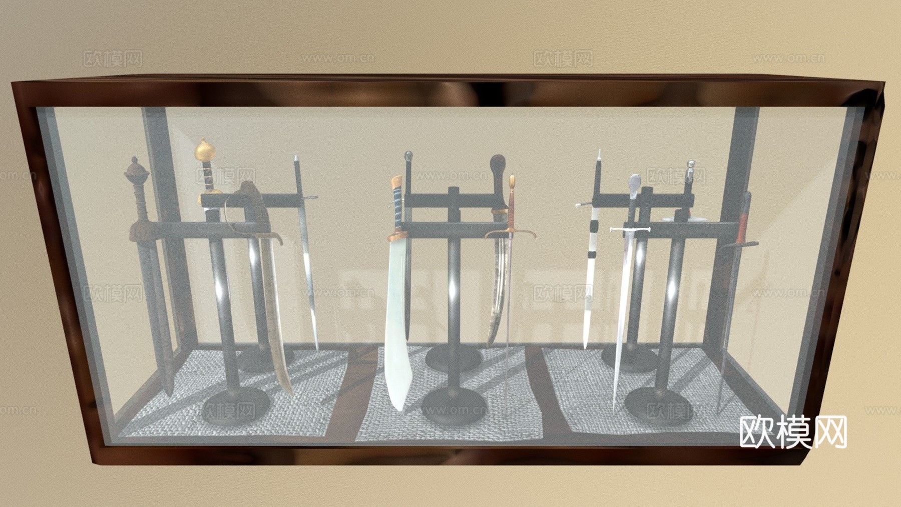 剑匣3d模型下载（渲染图1）