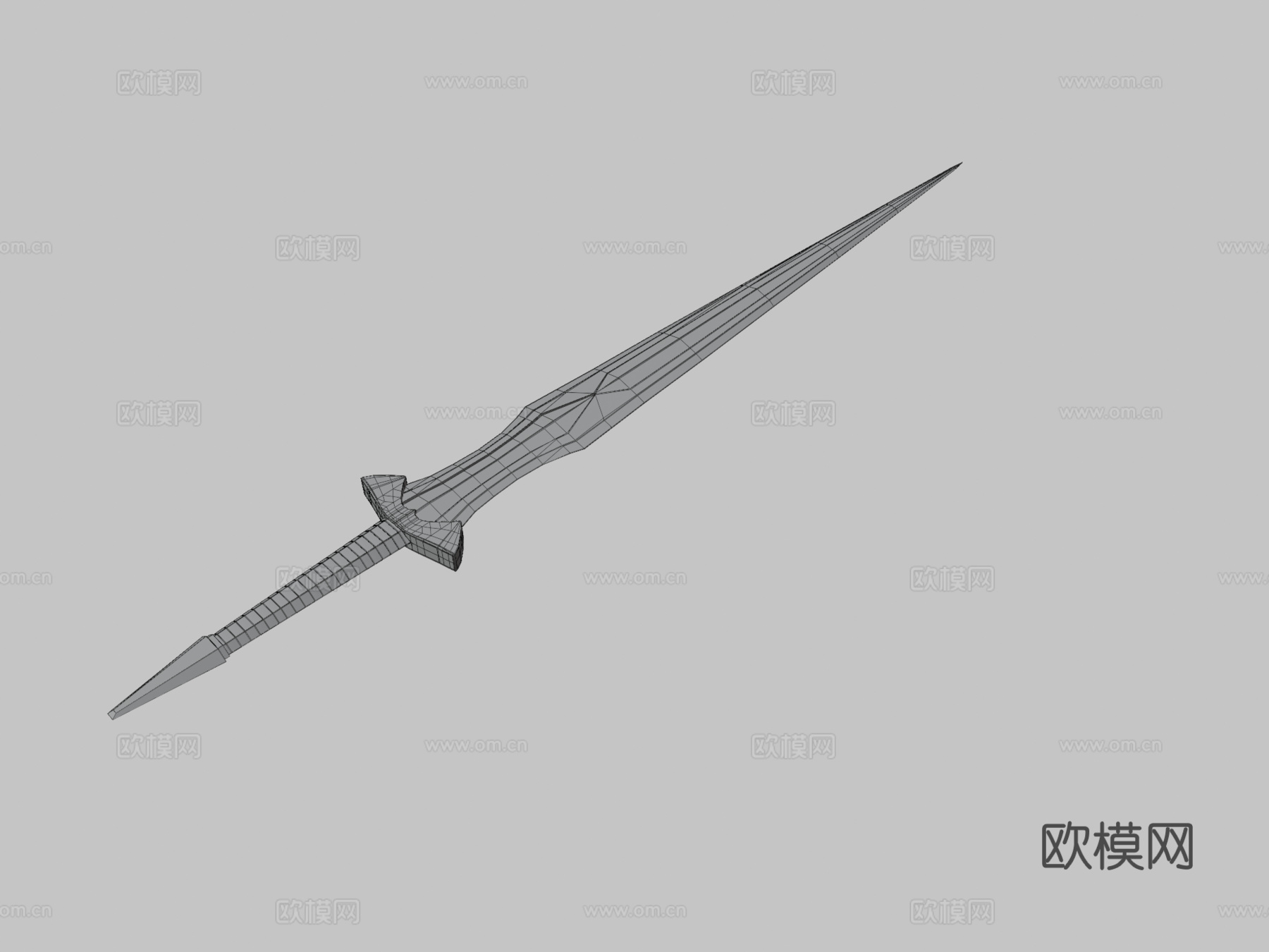 维京剑3d模型下载（渲染图3）