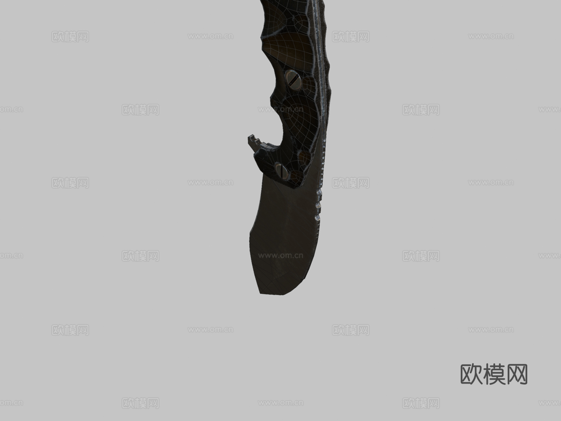 K2刀23d模型下载（渲染图2）