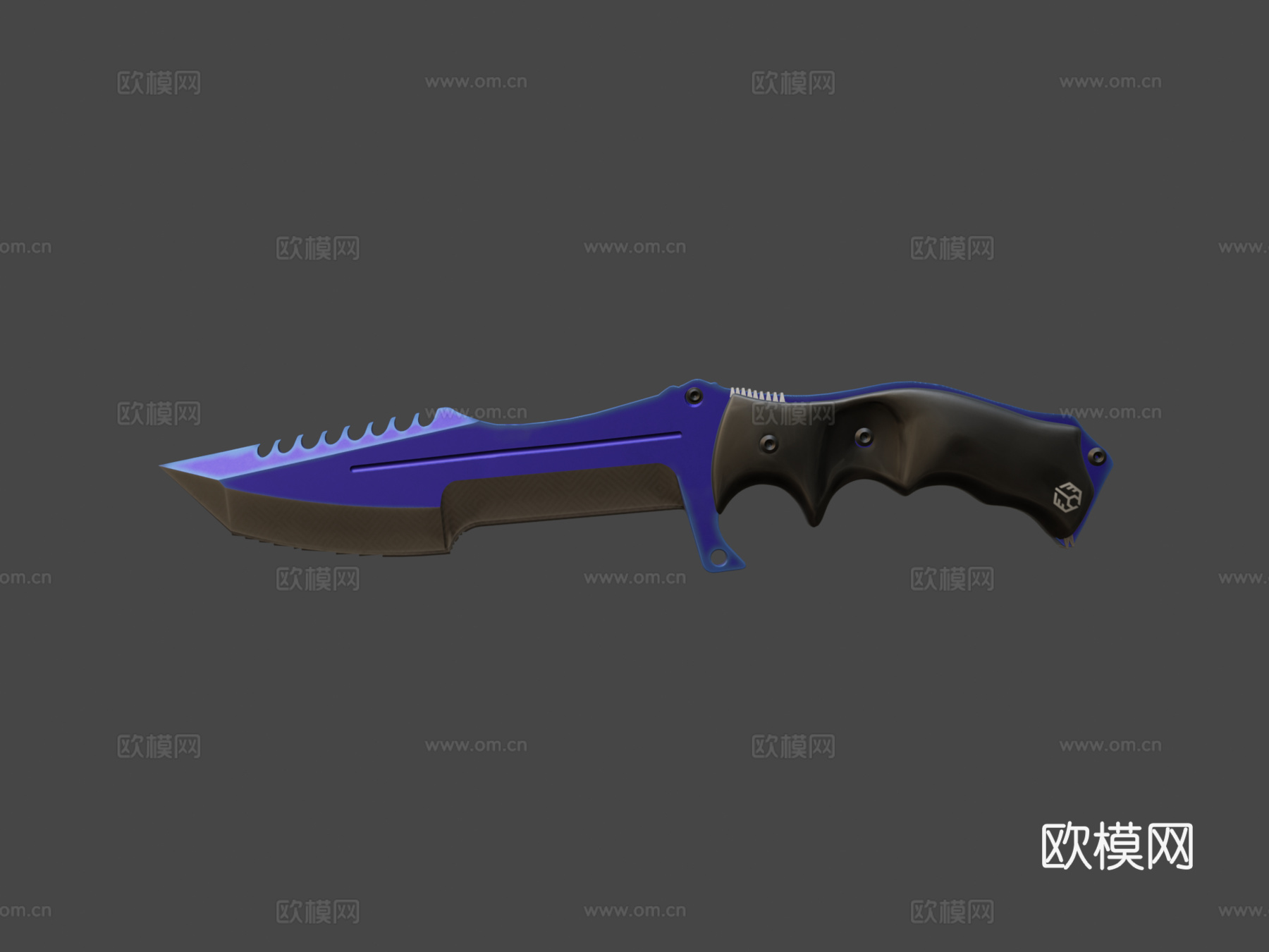 猎人自动3d模型下载（渲染图7）