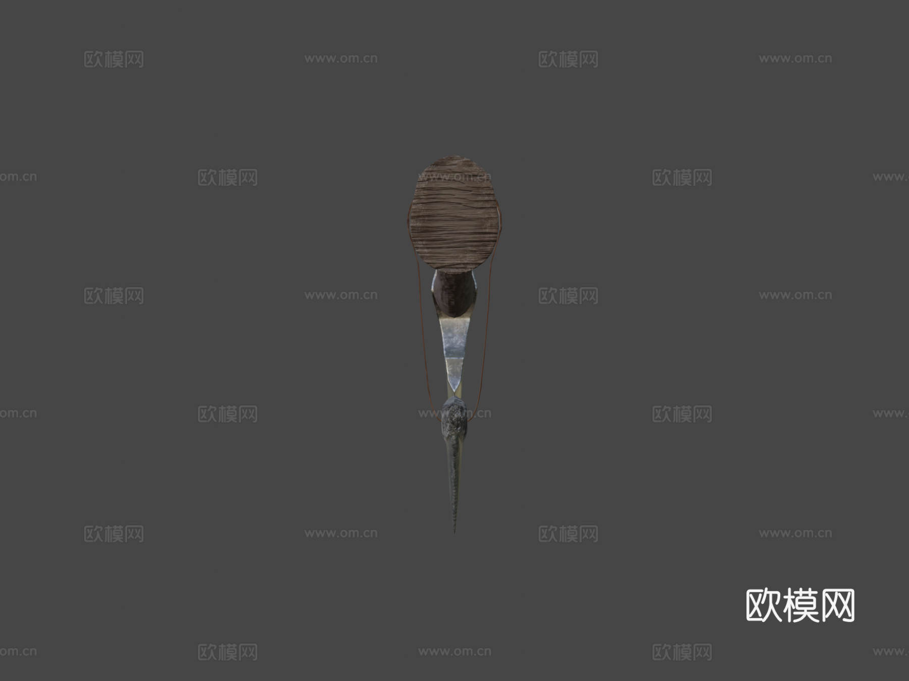 工匠手斧3d模型下载（渲染图6）