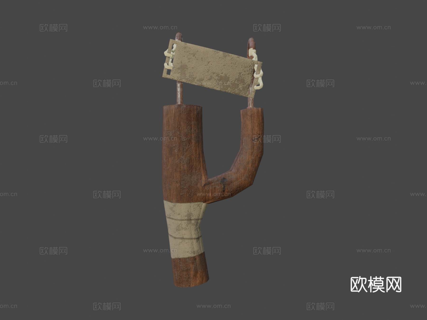 弹弓3d模型下载（渲染图5）