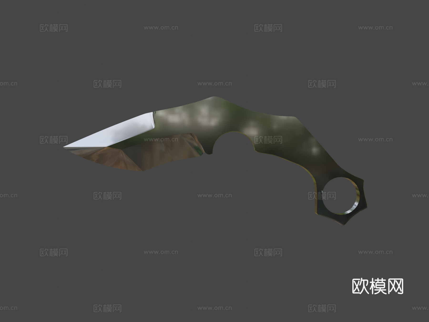 短刀3d模型下载（渲染图5）