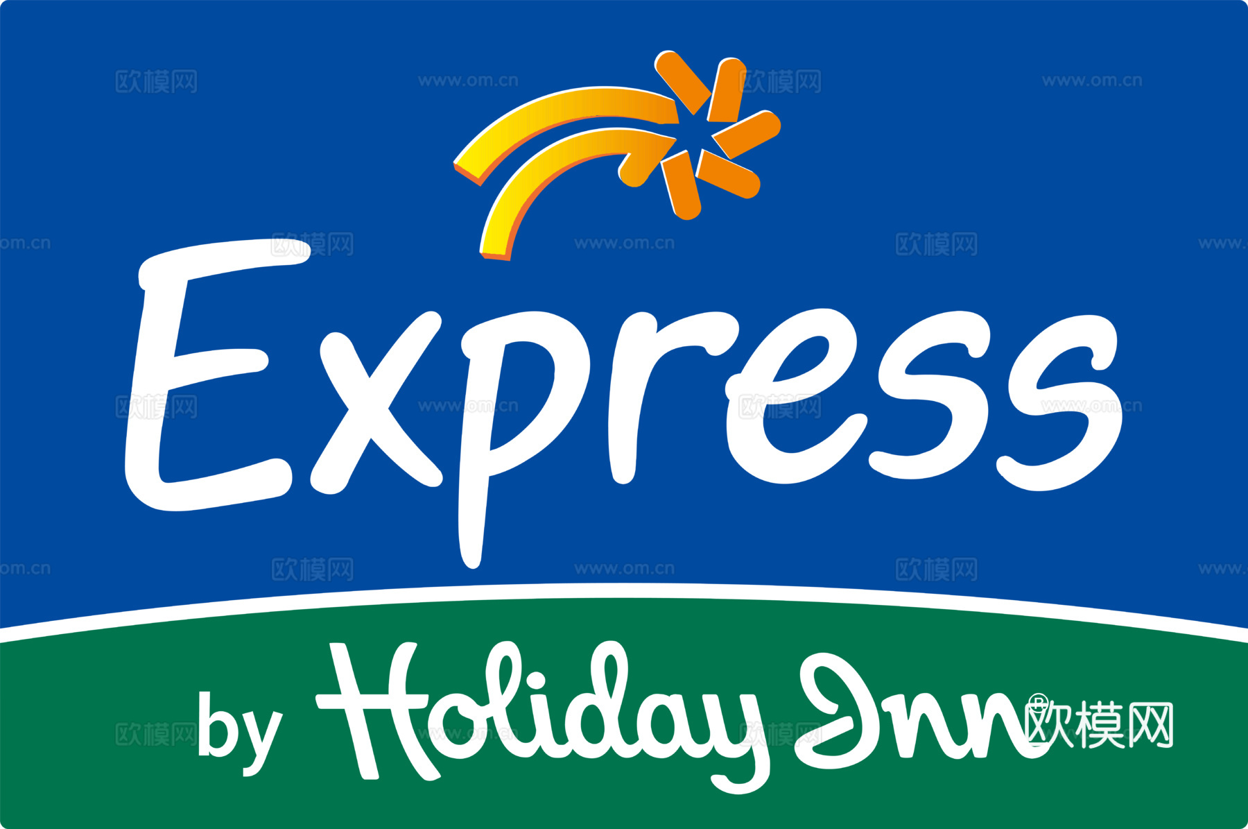 假日酒店3，酒店旅馆logo