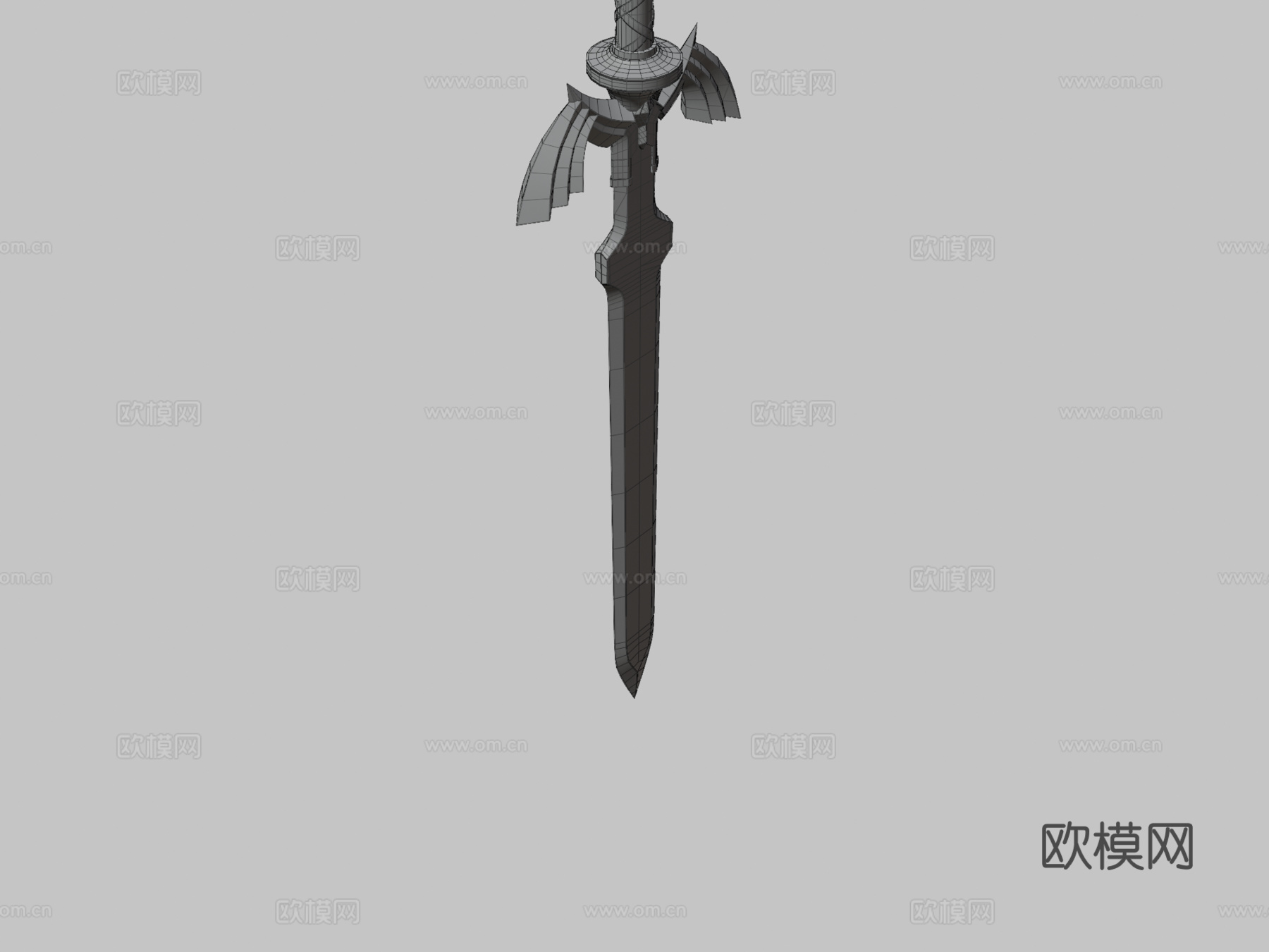 大师之剑3d模型下载（渲染图3）