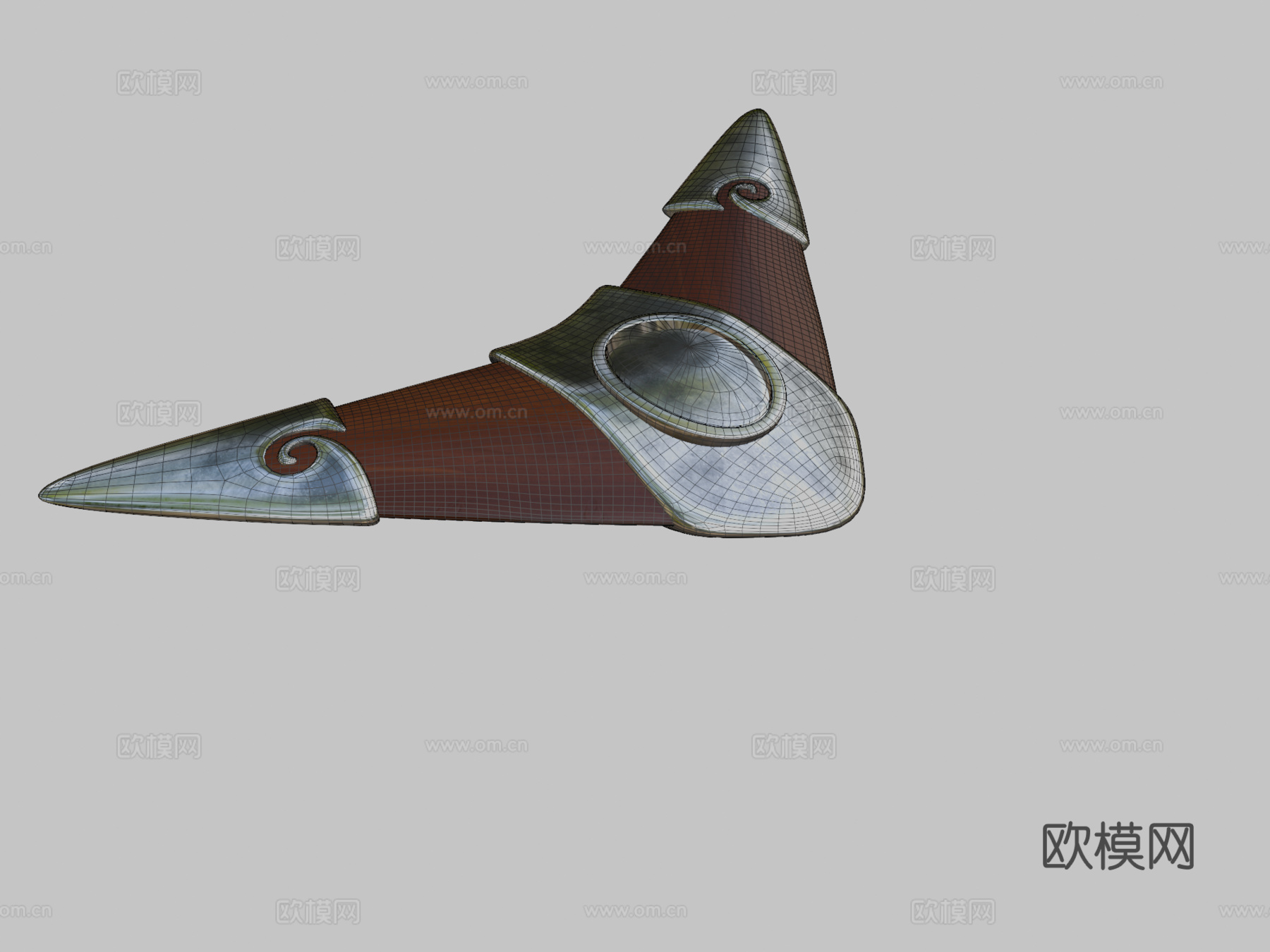 回旋镖013d模型下载（渲染图2）