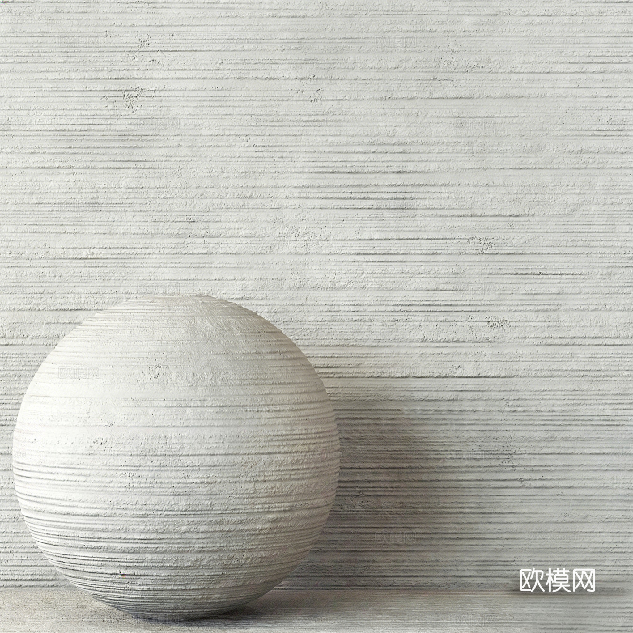 现代侘寂涂料 混凝土墙面 水泥漆 艺术涂料 造型水泥墙 真石3d模型下载