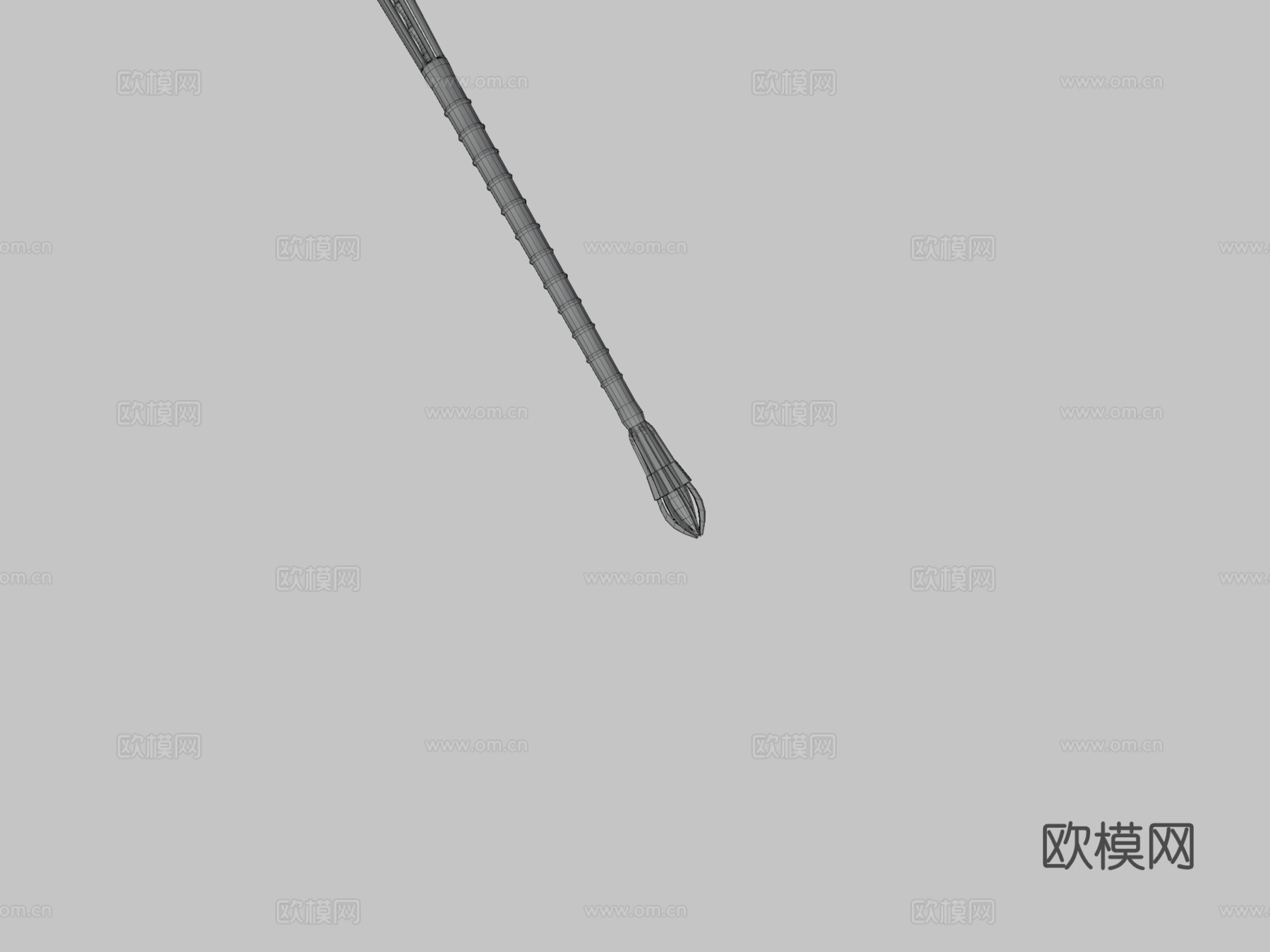 死亡猎手巨斧5级3d模型下载（渲染图3）