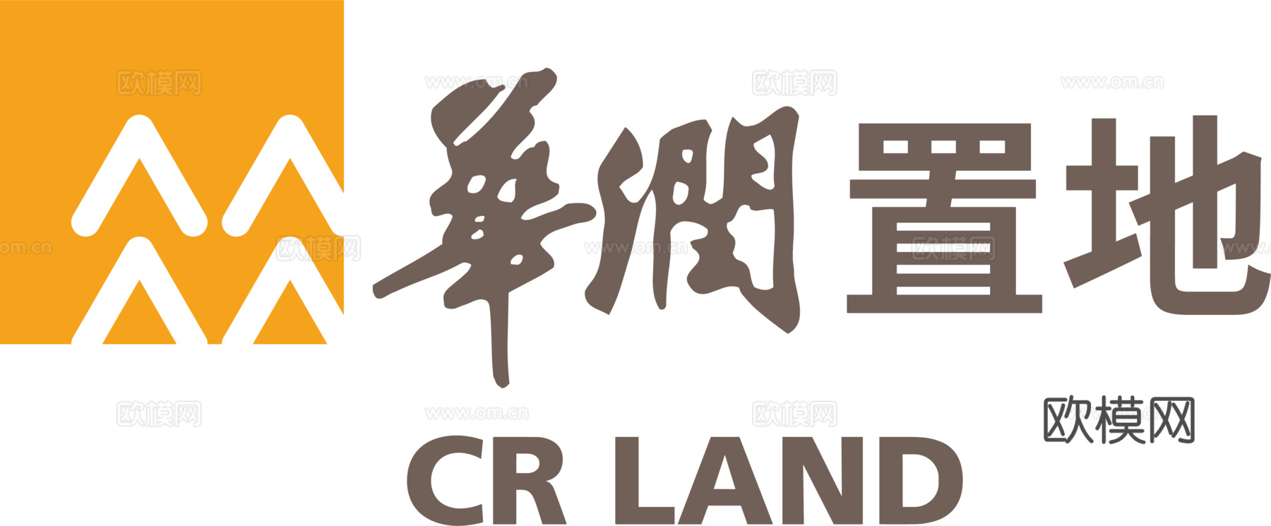 华润置地，购物中心logo，商标logo