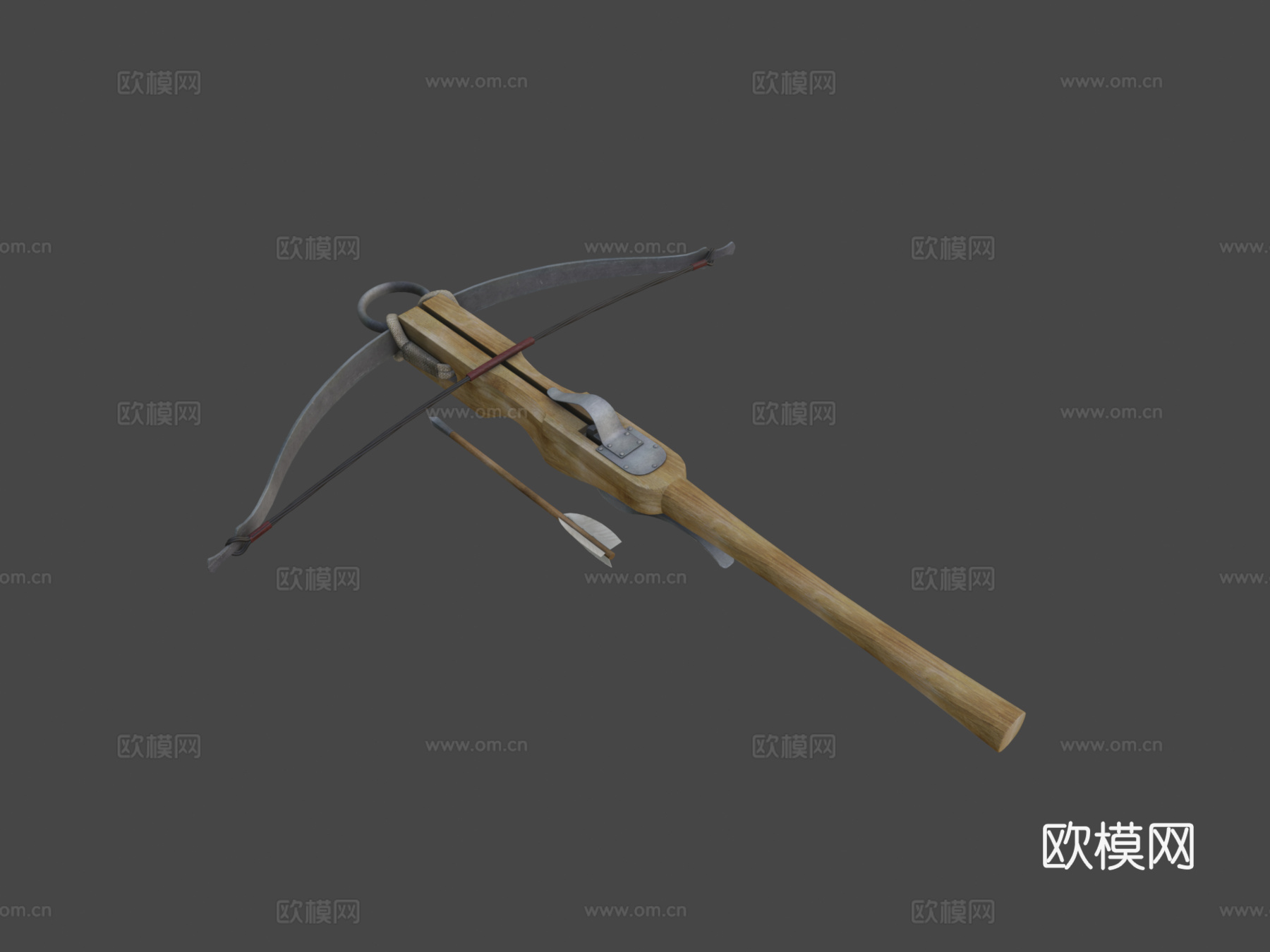 弩CG模型3d模型下载（渲染图6）
