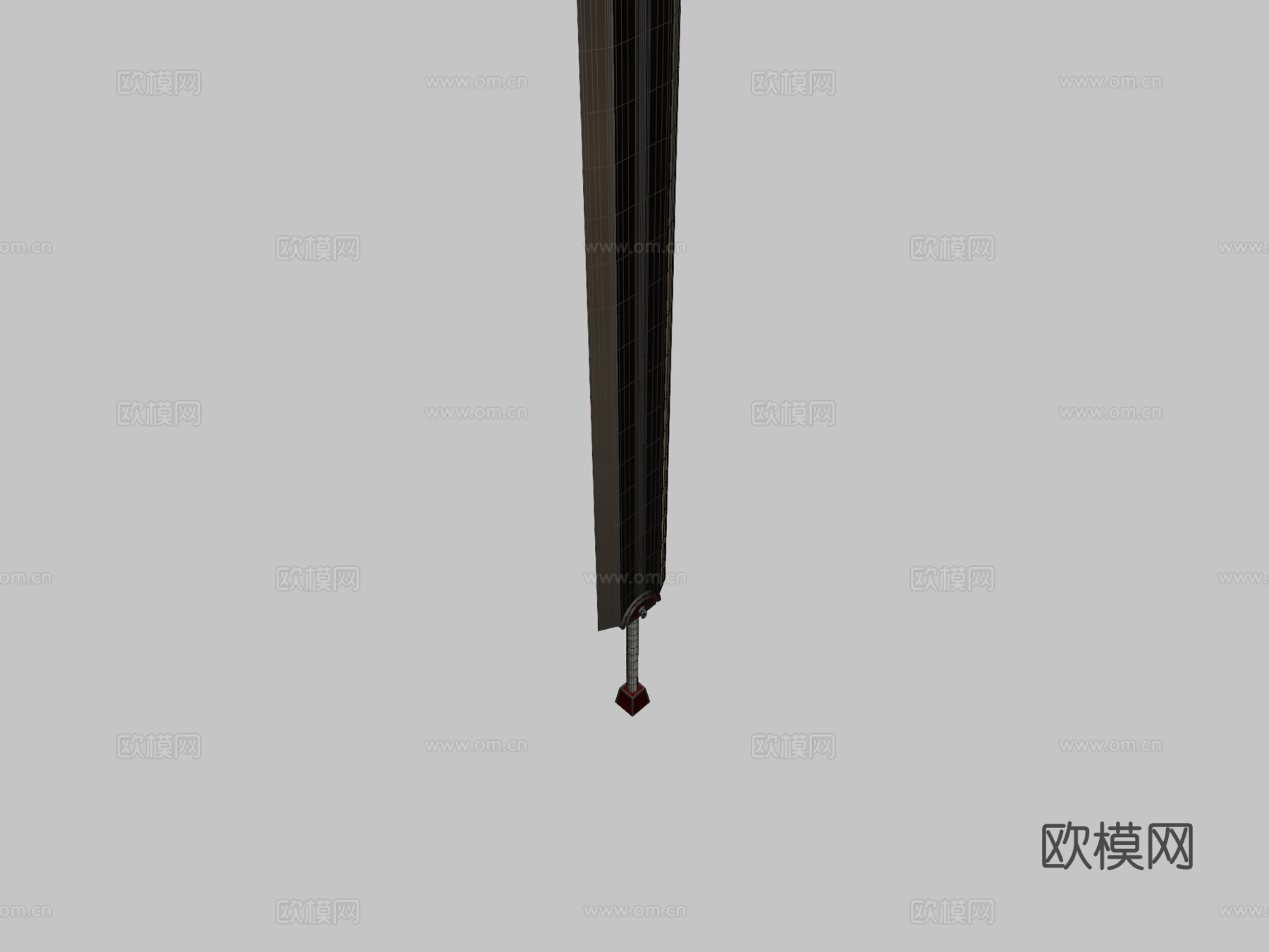 屠龙者狂战士3d模型下载（渲染图2）