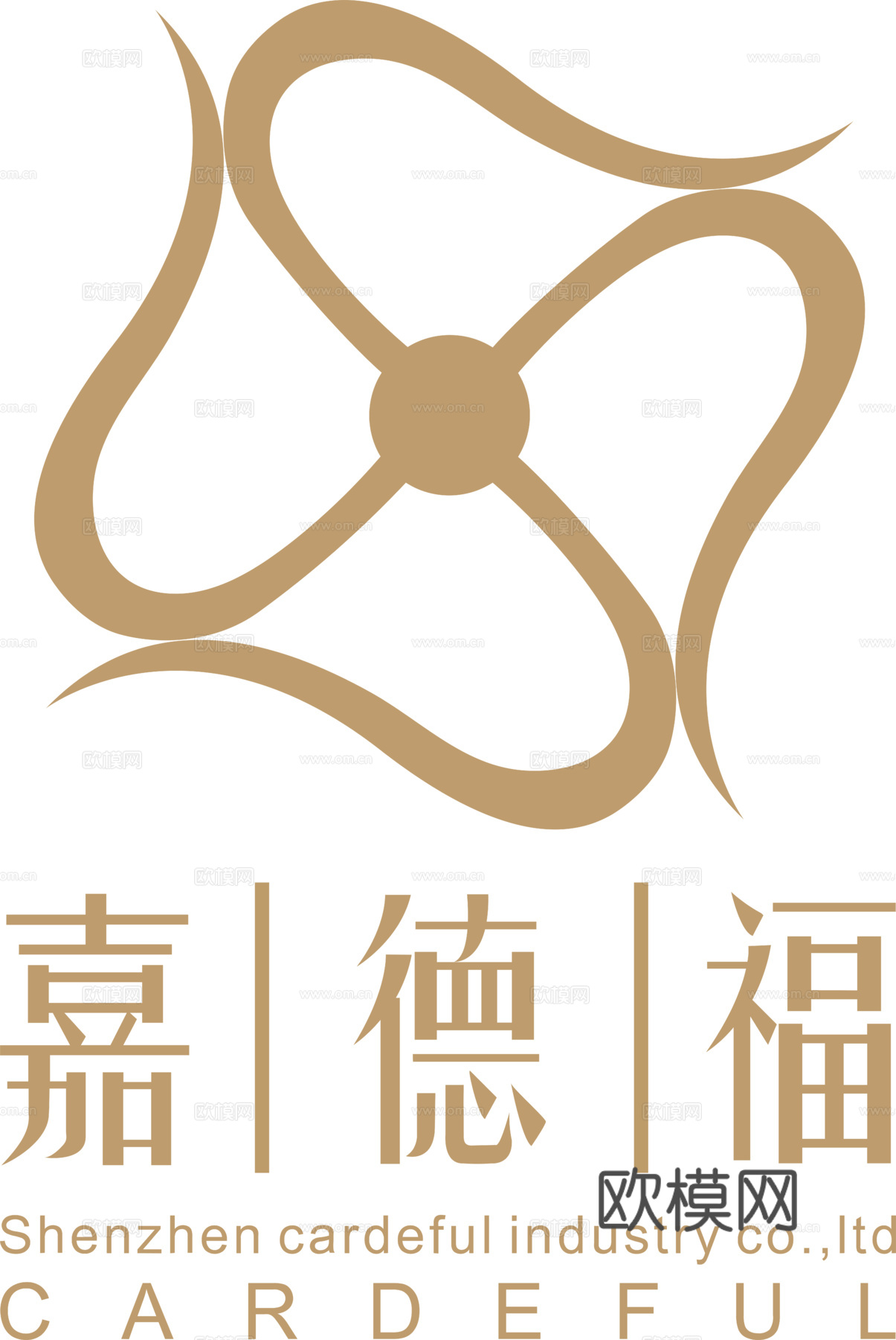 嘉德福珠宝，黄金珠宝logo