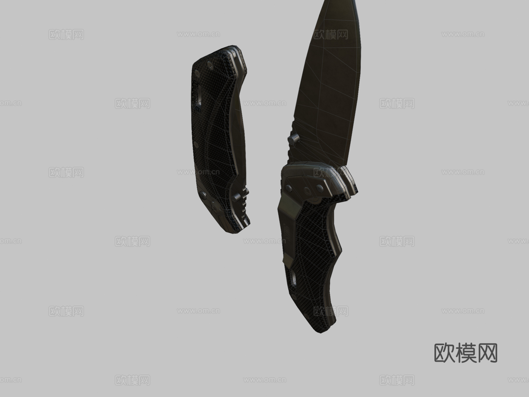 G8刀3d模型下载（渲染图2）