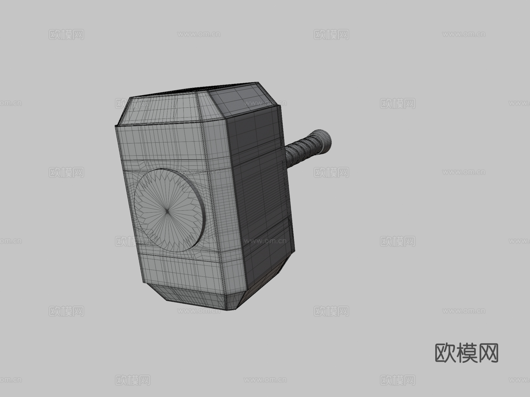 雷神之锤3d模型下载（渲染图3）