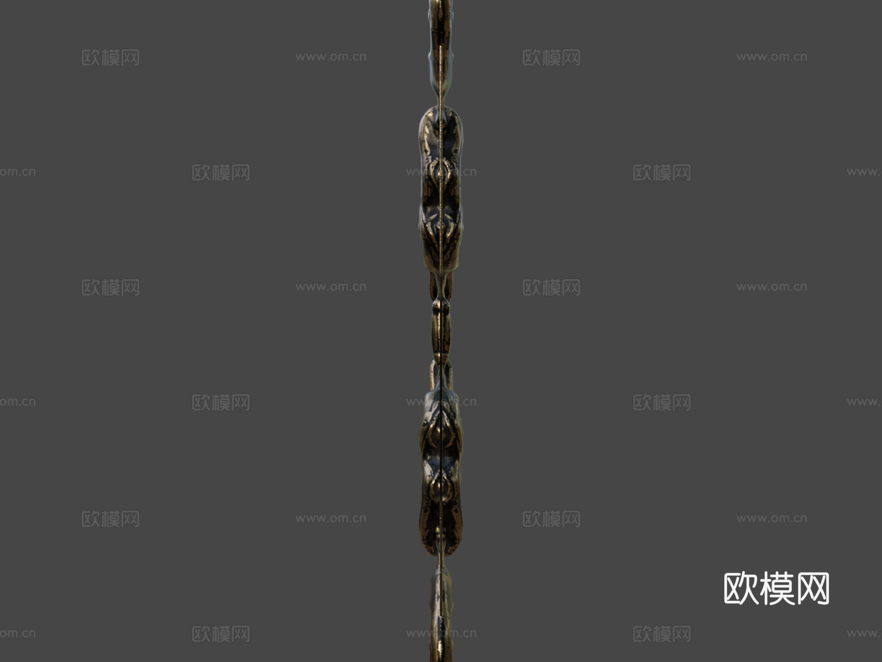 古弓3d模型下载（渲染图7）