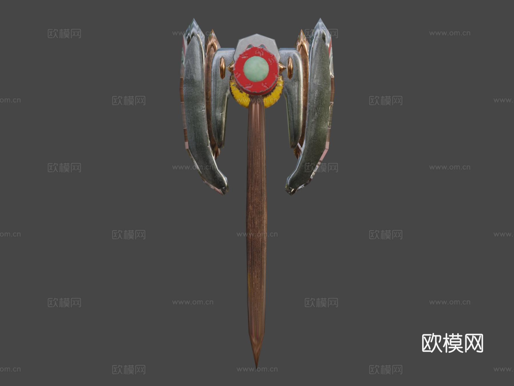 斧23d模型下载（渲染图6）