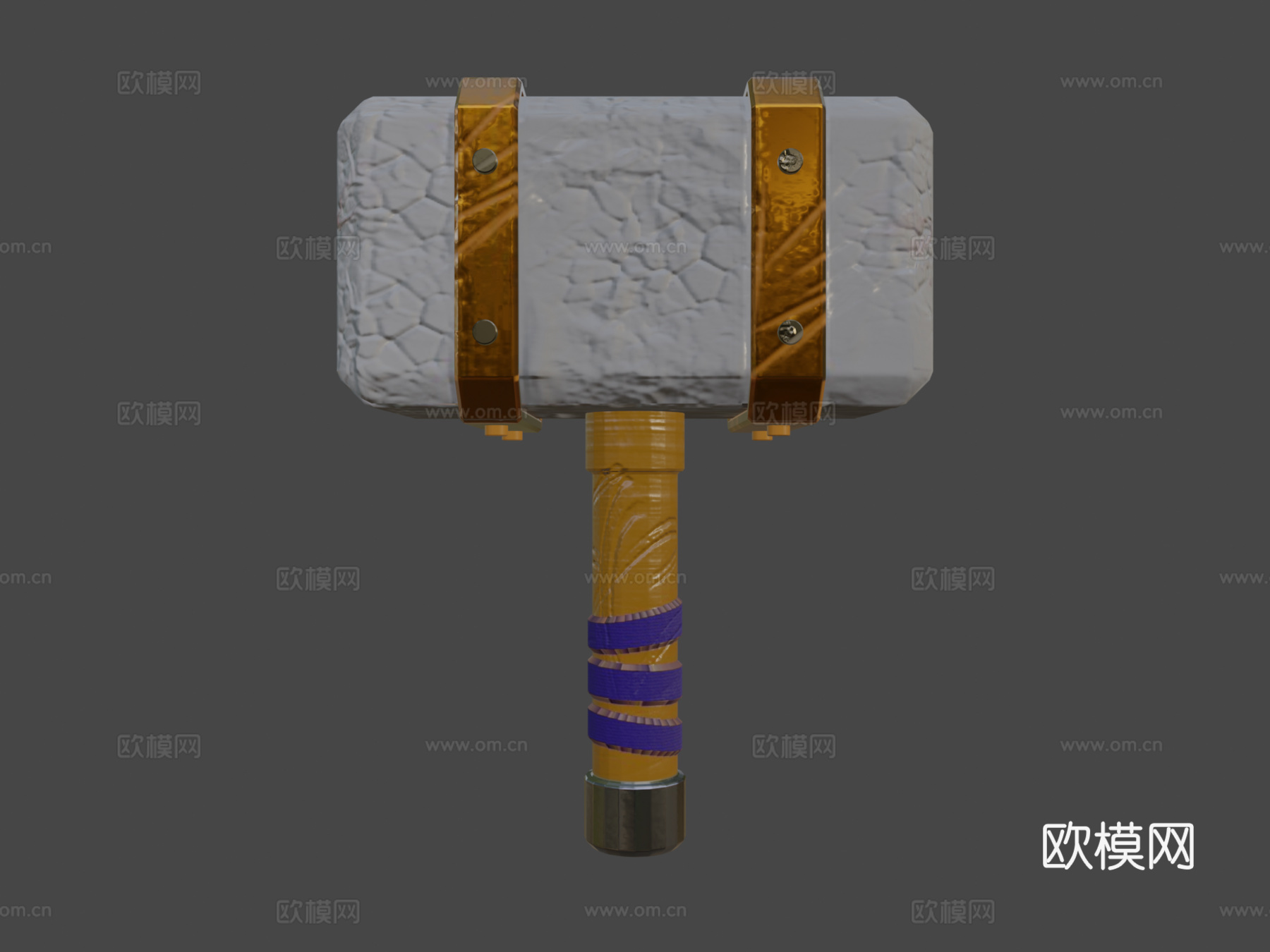 石锤3d模型下载（渲染图6）