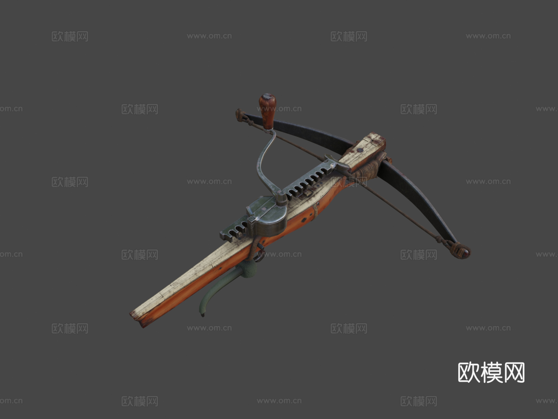 弩3d模型下载（渲染图5）