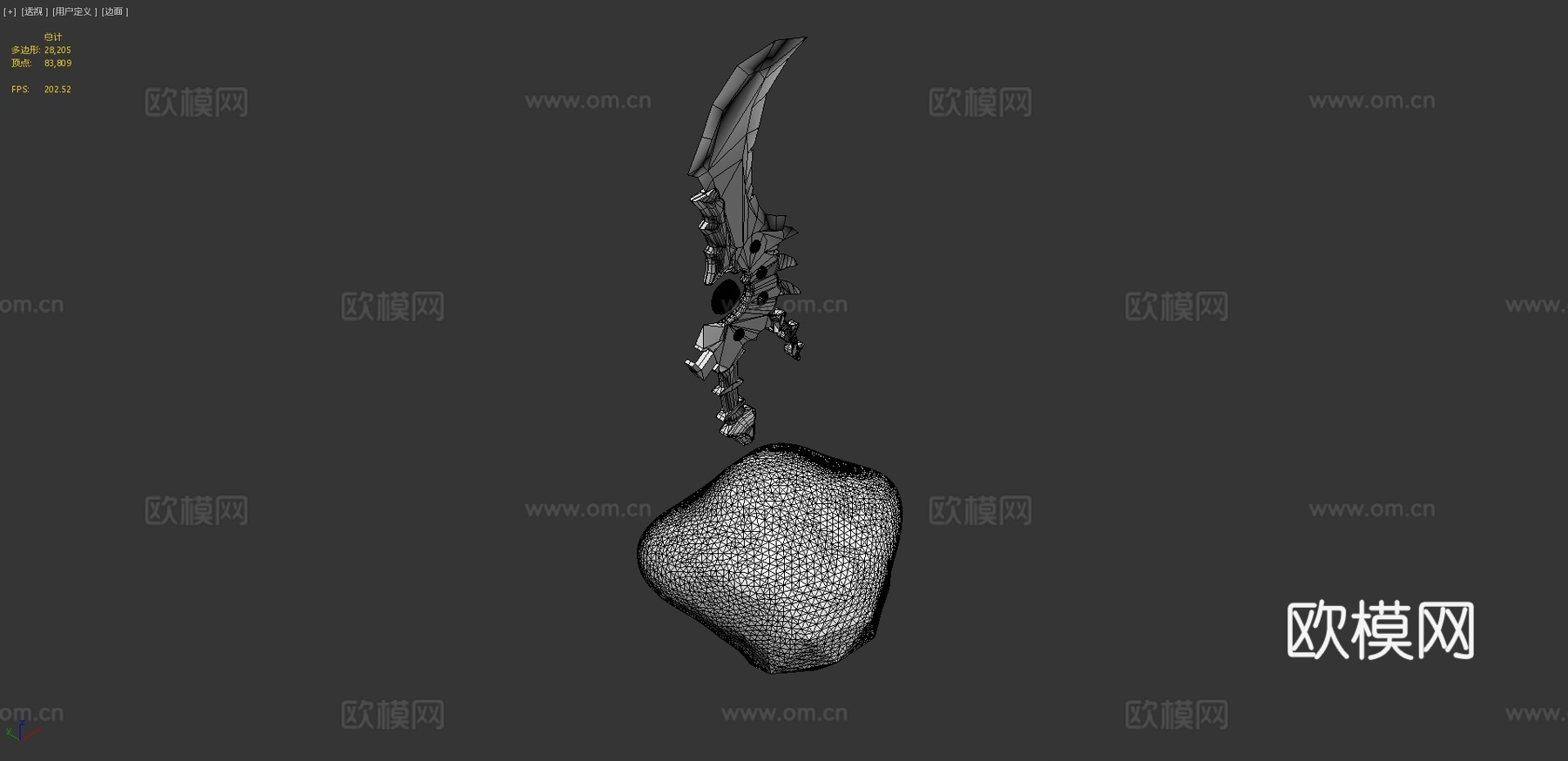 王者之灾炉石传说T3d模型下载（渲染图4）