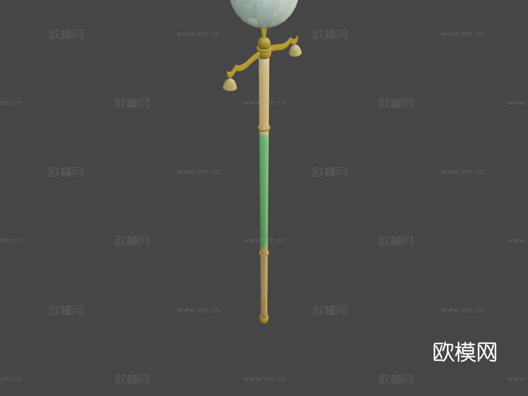 绿杖3d模型下载（渲染图7）