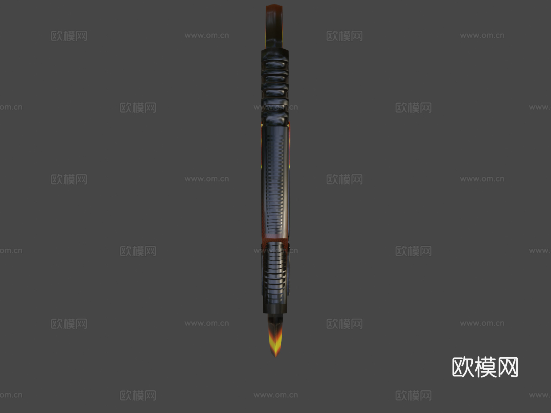 火焰恐龙爪刀皮肤3d模型3d模型下载（渲染图7）