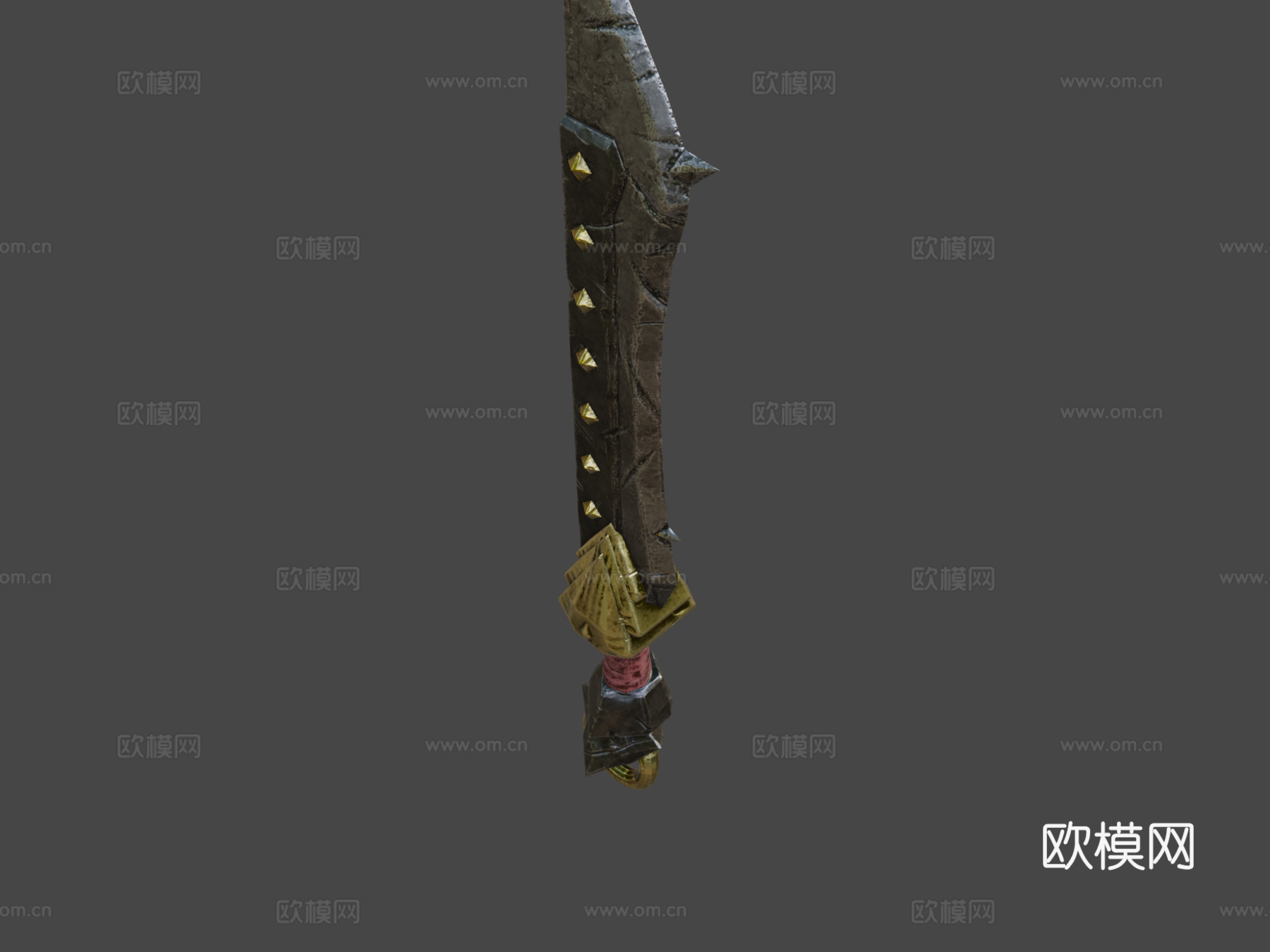 风格化剑3d模型下载（渲染图8）
