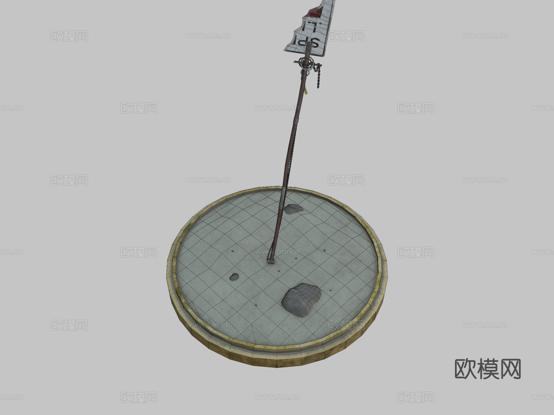 别太快3d模型下载（渲染图2）