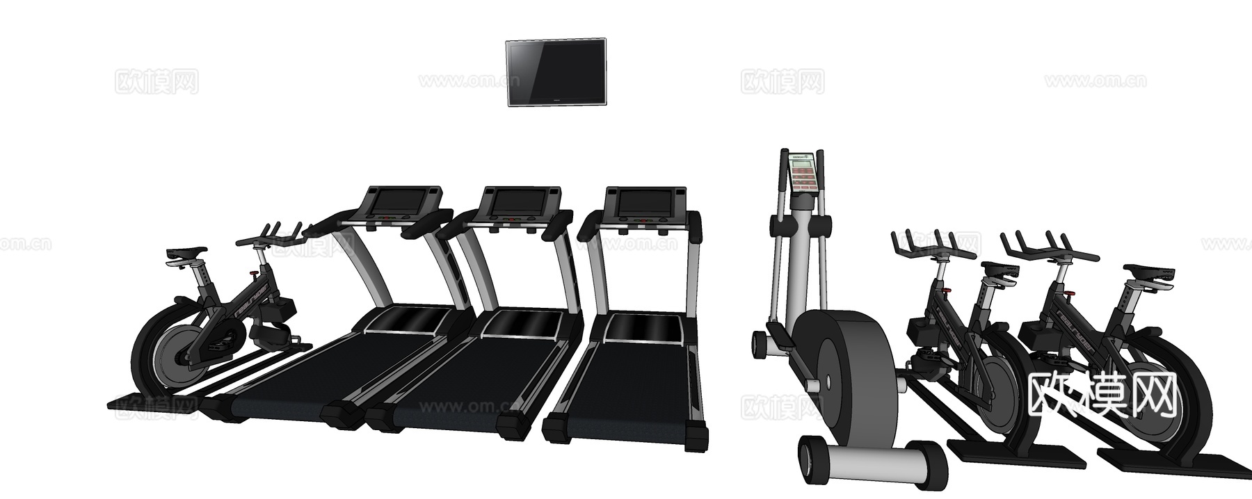 家居灯具饰品摆件室外小品器材设备su模型