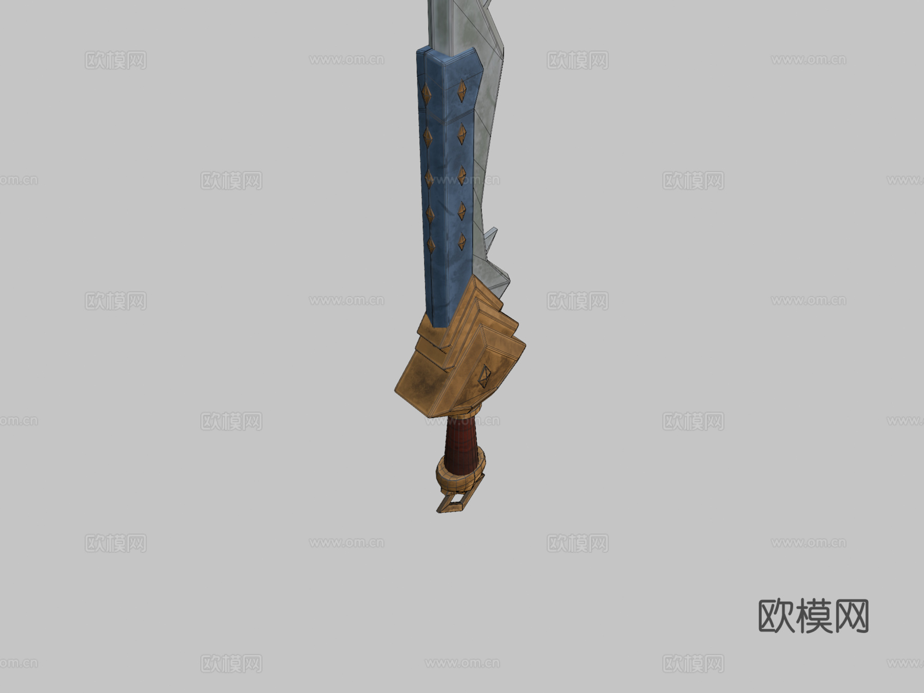 风格化剑3d模型下载（渲染图2）