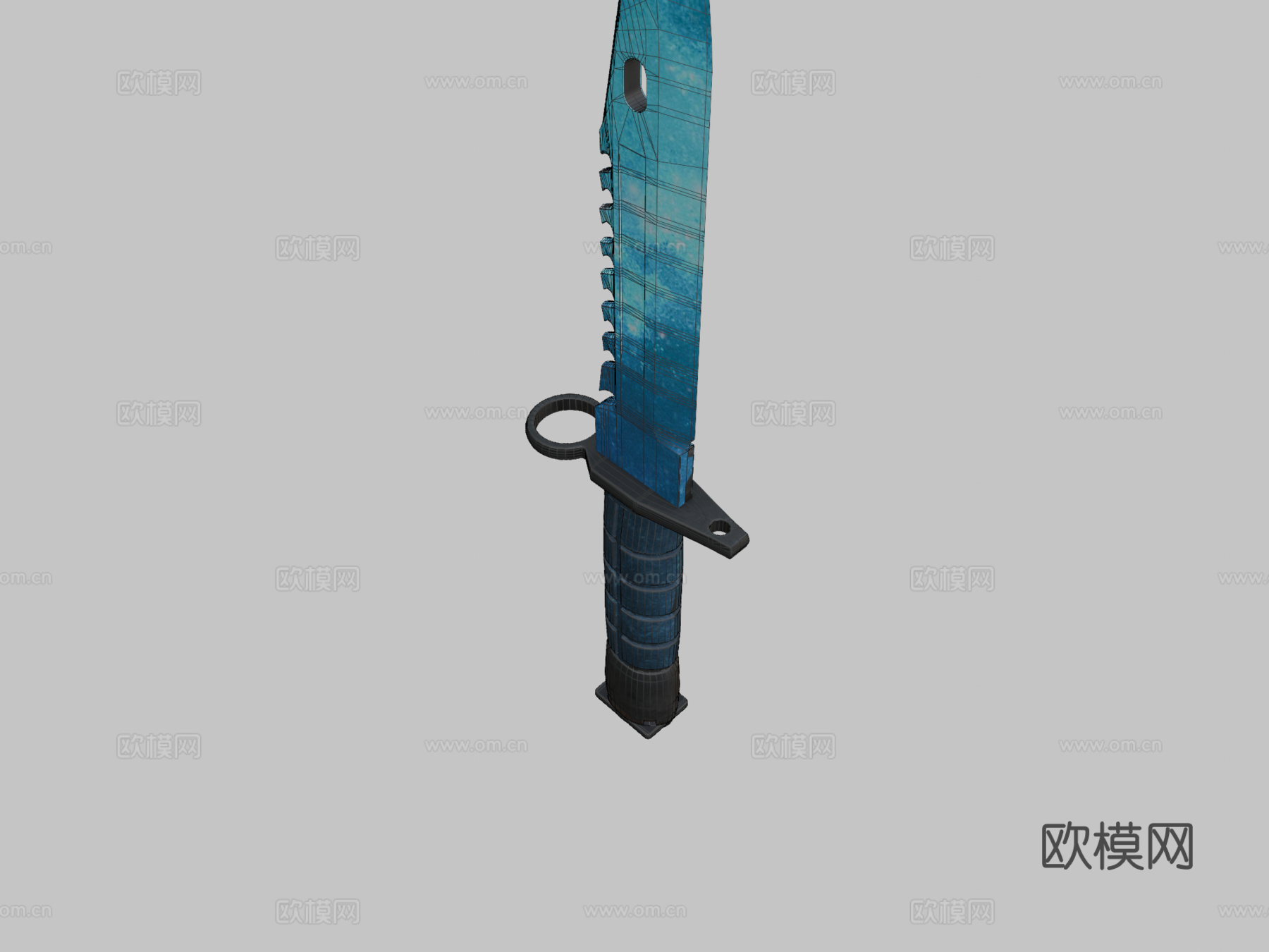 M9刺刀巴拉克西3d模型下载（渲染图2）