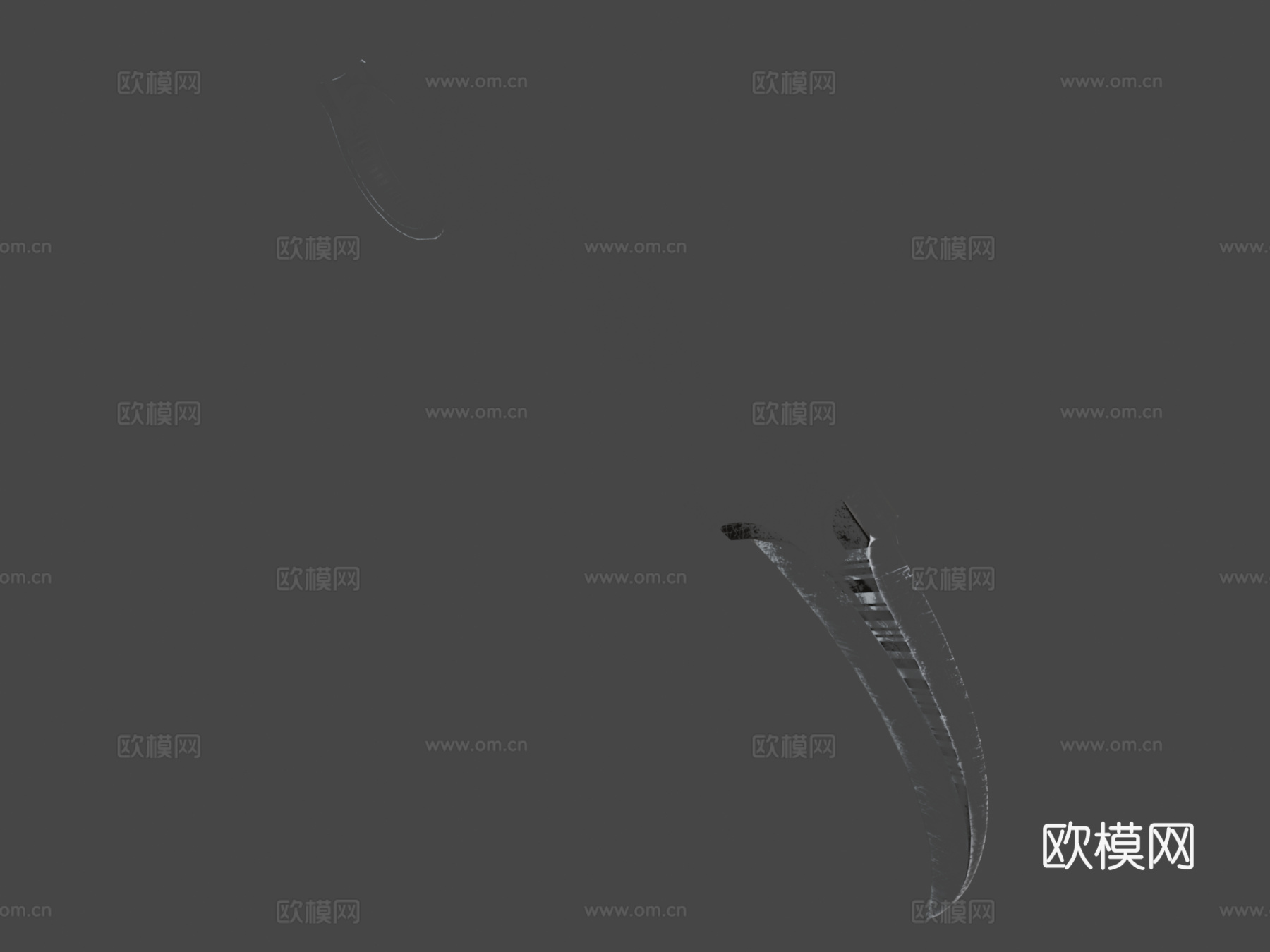 爪刀条形码3d模型下载（渲染图6）