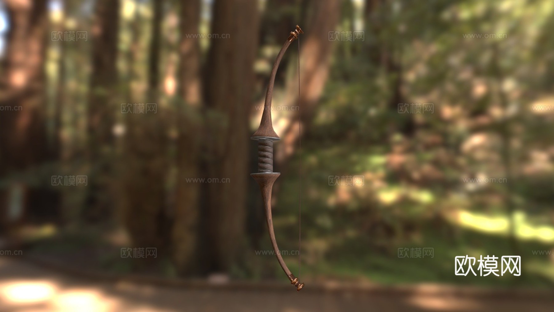 模块化弓初版3d模型下载（渲染图1）