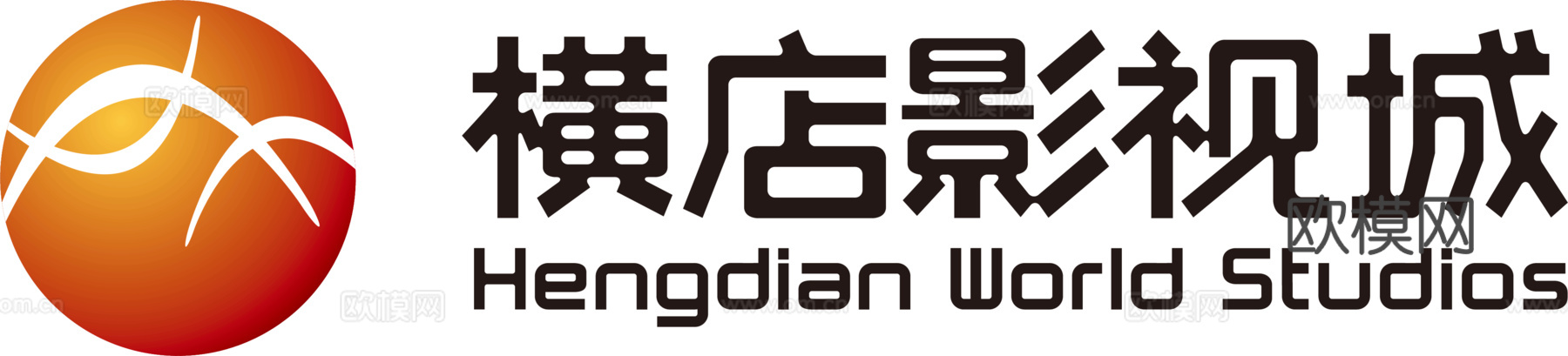 横店影视城，影视电影logo