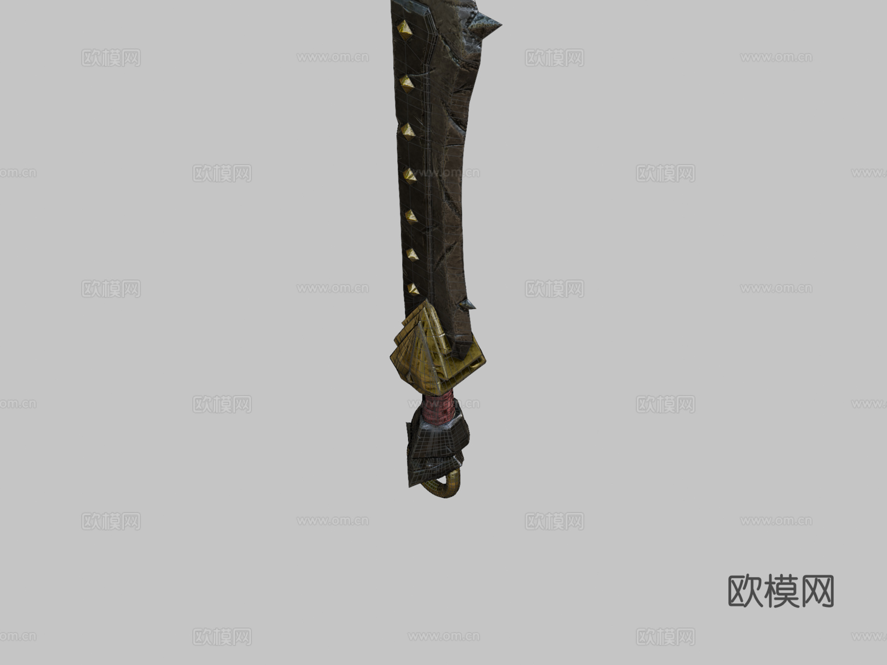 风格化剑3d模型下载（渲染图2）