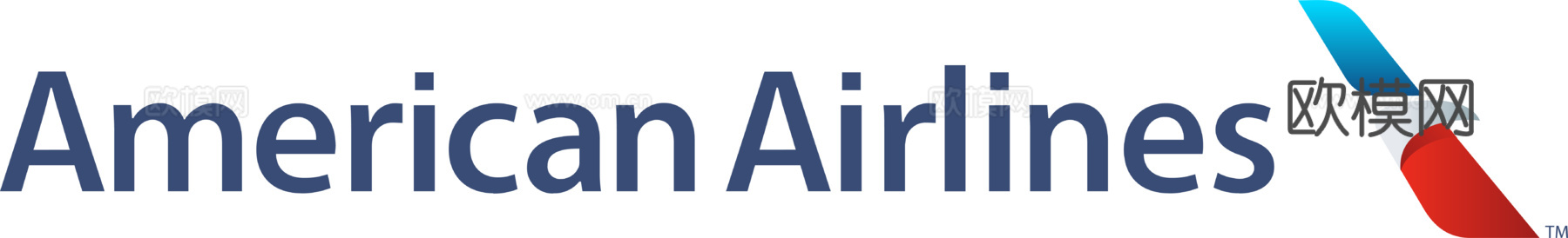 美国航空，航空航天logo