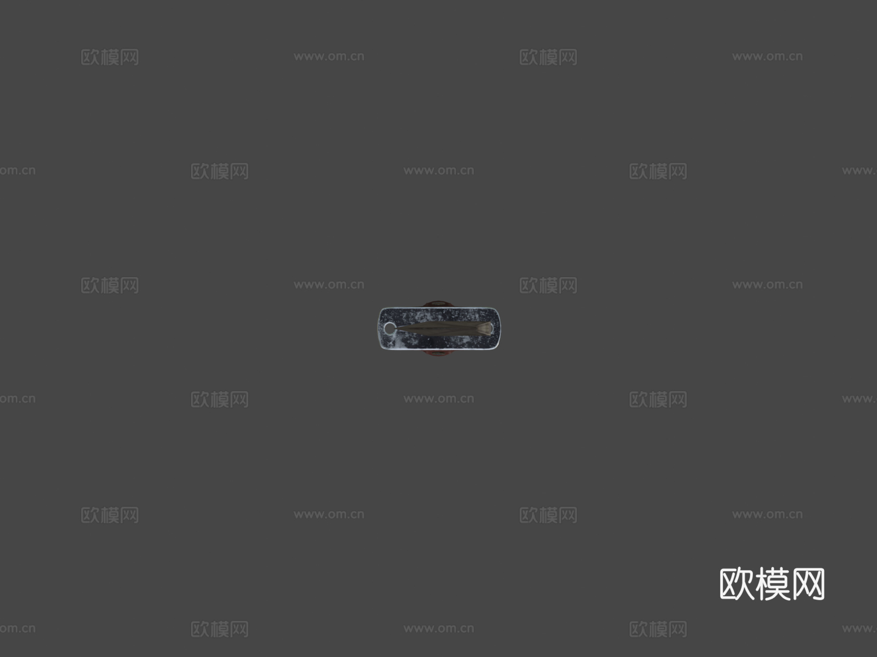 军刀低多边形3d模型下载（渲染图7）