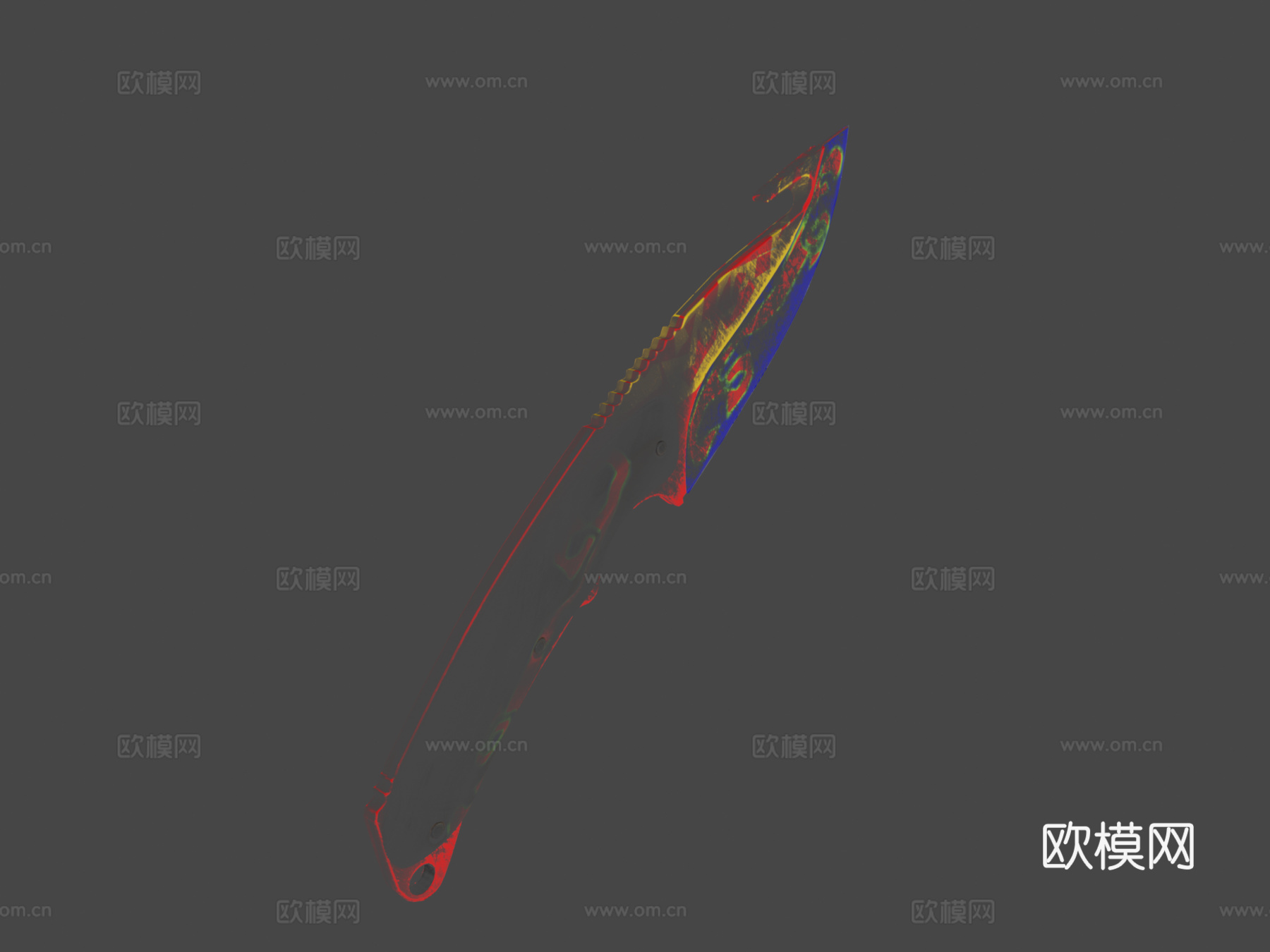 肠刀普尔维斯尘埃3d模型下载（渲染图7）