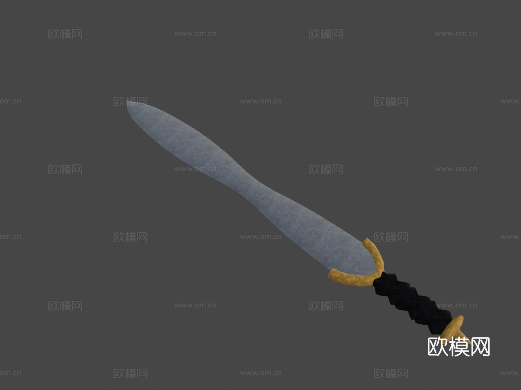 超狂狼之剑63d模型下载（渲染图7）