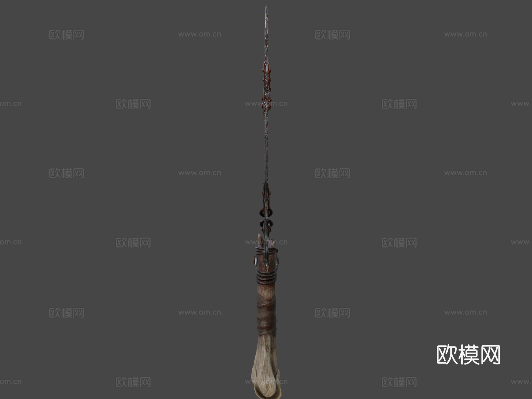 定制砍刀套装刀3d模型下载（渲染图7）