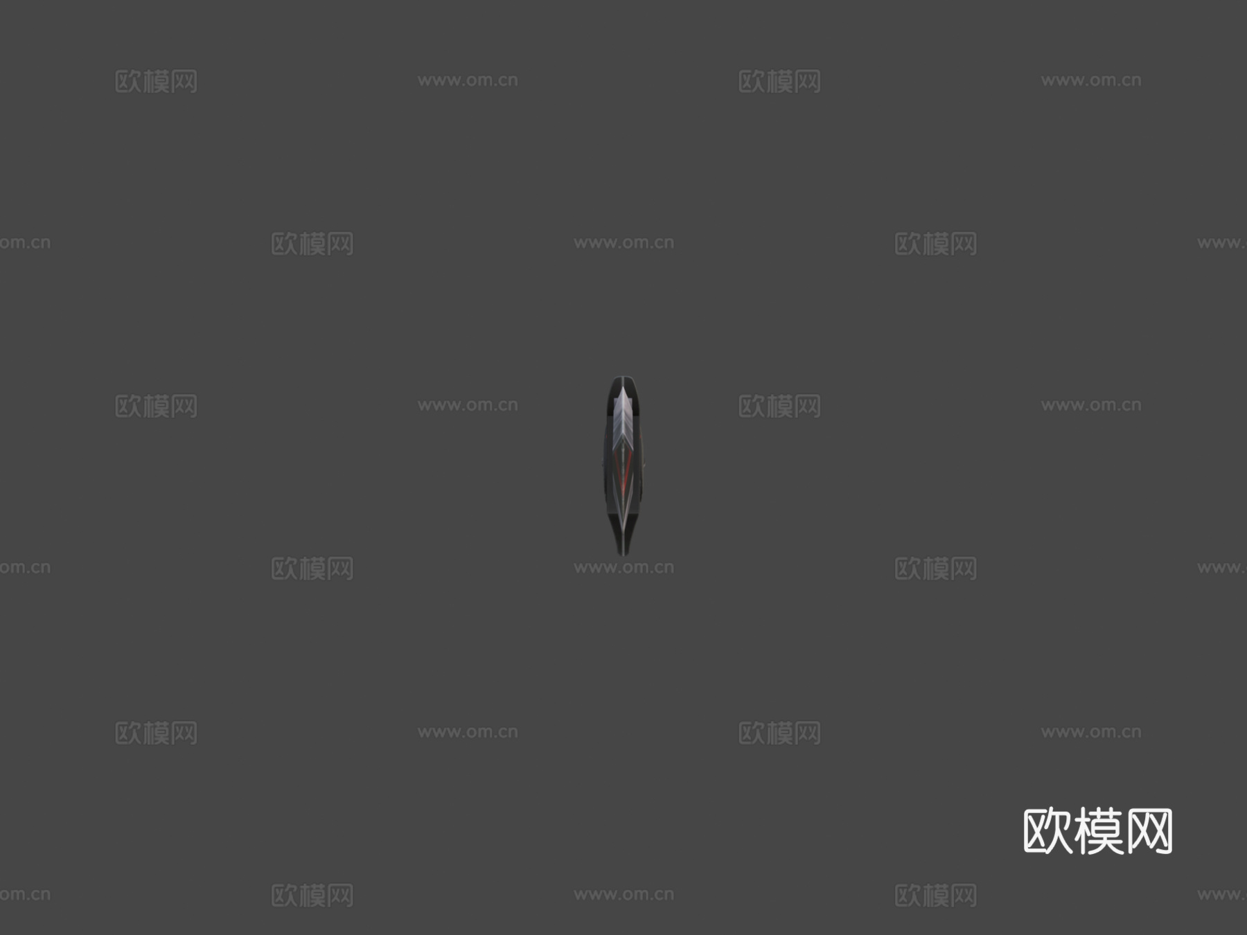 鲍伊猎刀苏格兰纹4号3d模型下载（渲染图5）