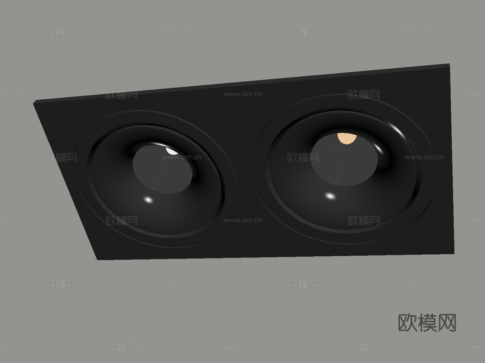 现代筒灯射灯 嵌入式筒灯su模型