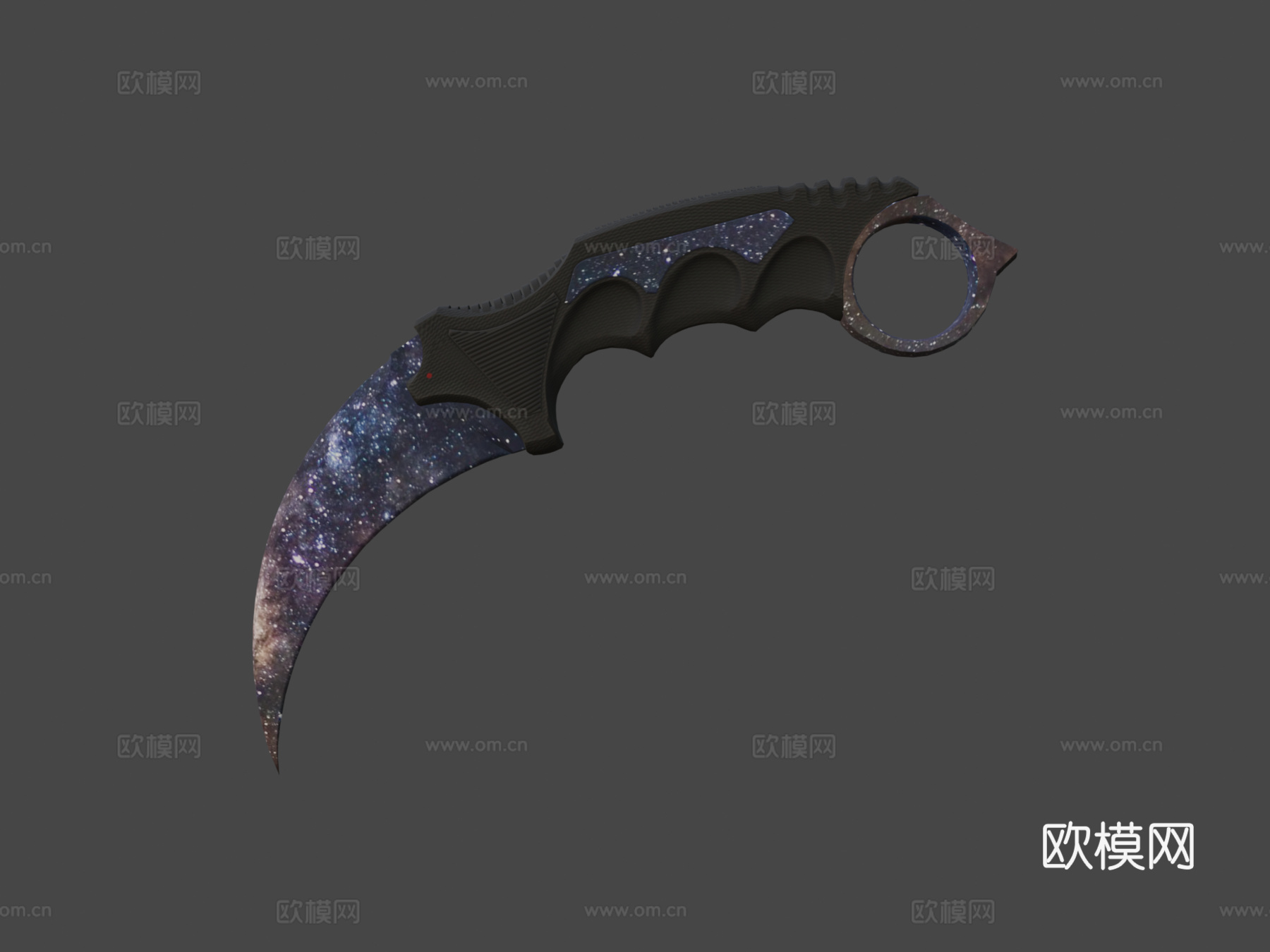 爪刀银河3d模型下载（渲染图5）