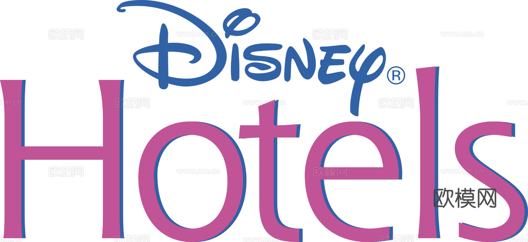 迪士尼酒店，酒店旅馆logo