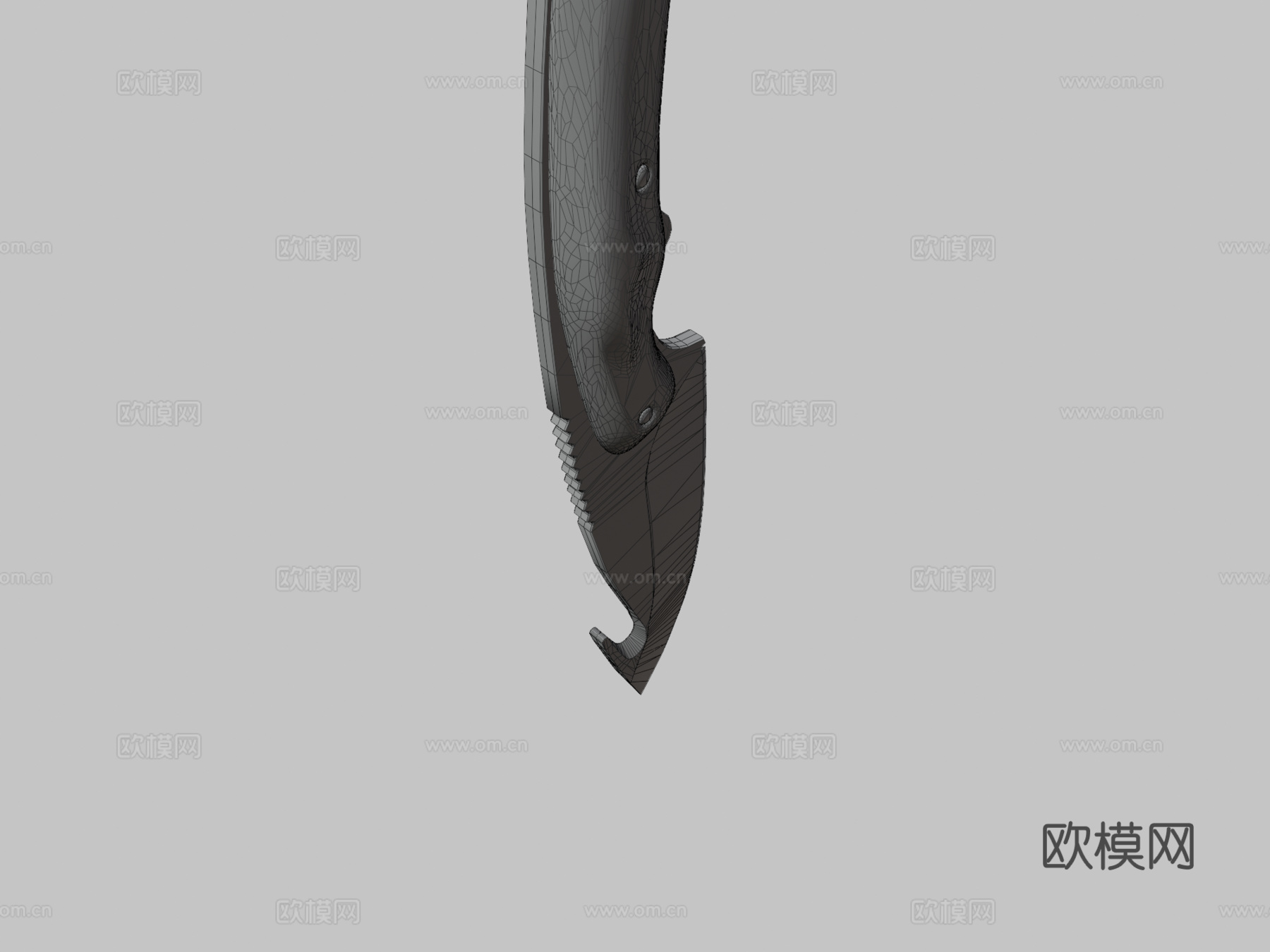 肠刀再见3d模型下载（渲染图3）