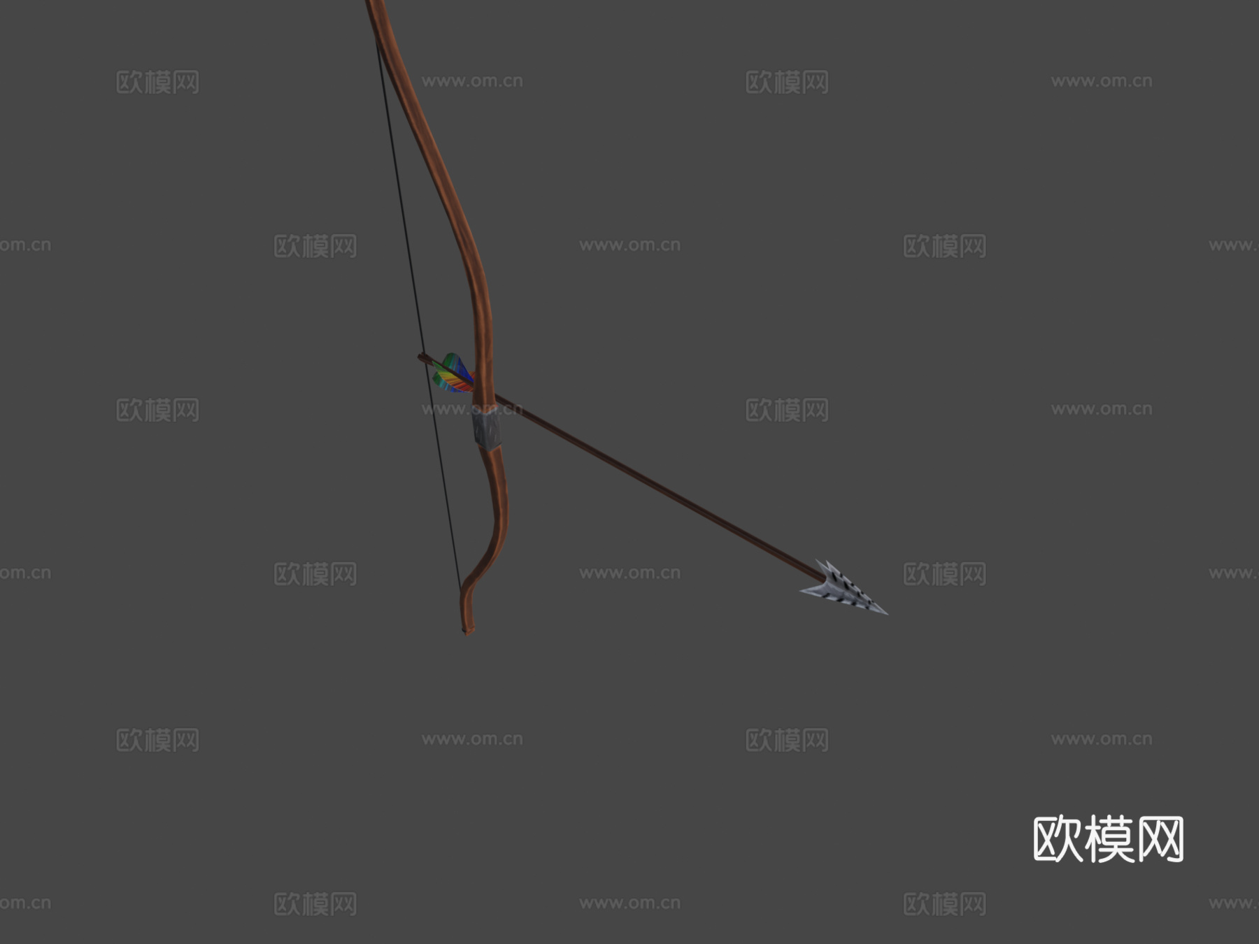 弓CG模型3d模型下载（渲染图8）