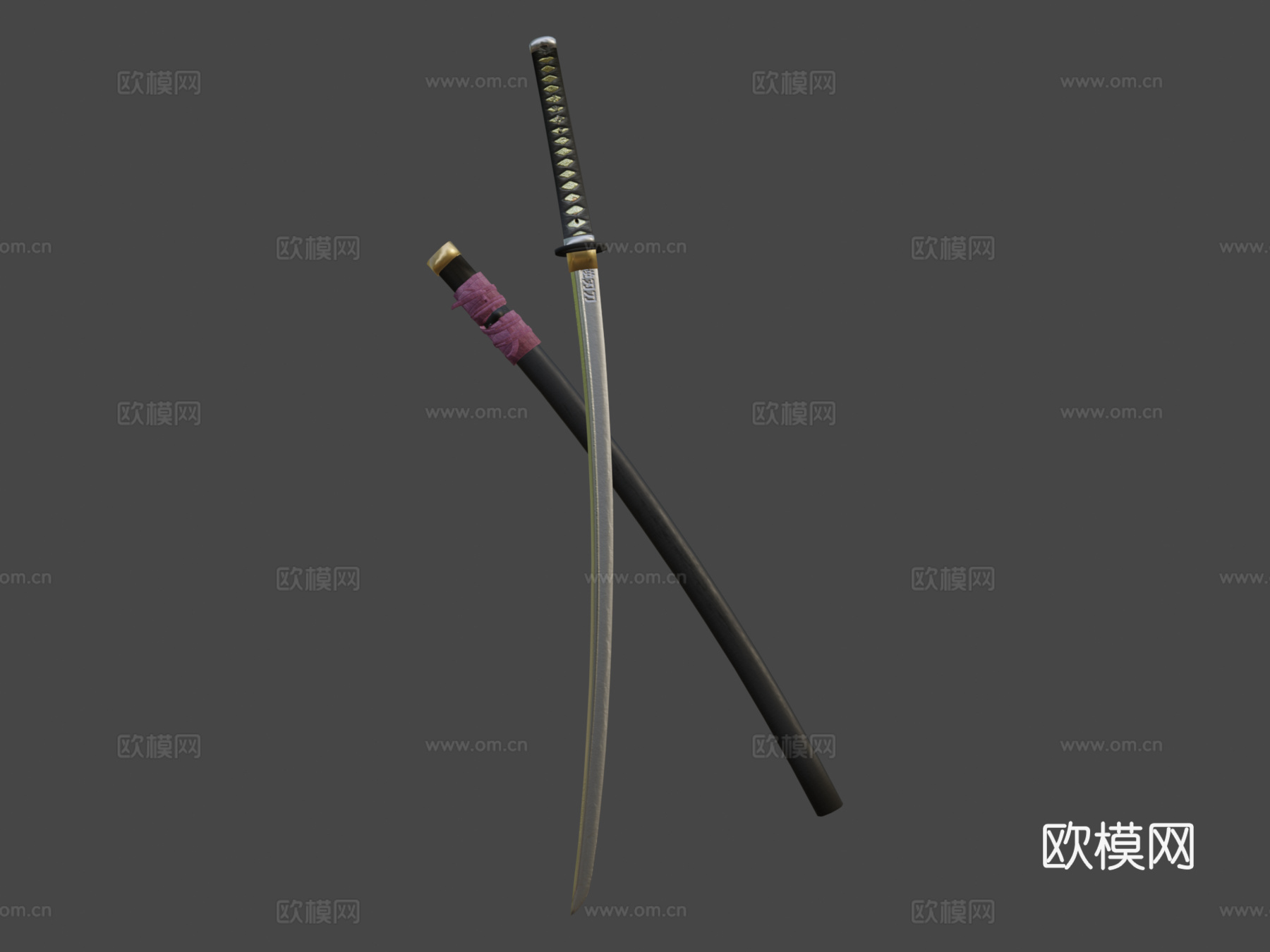 剑心逆刃刀3d模型下载（渲染图7）