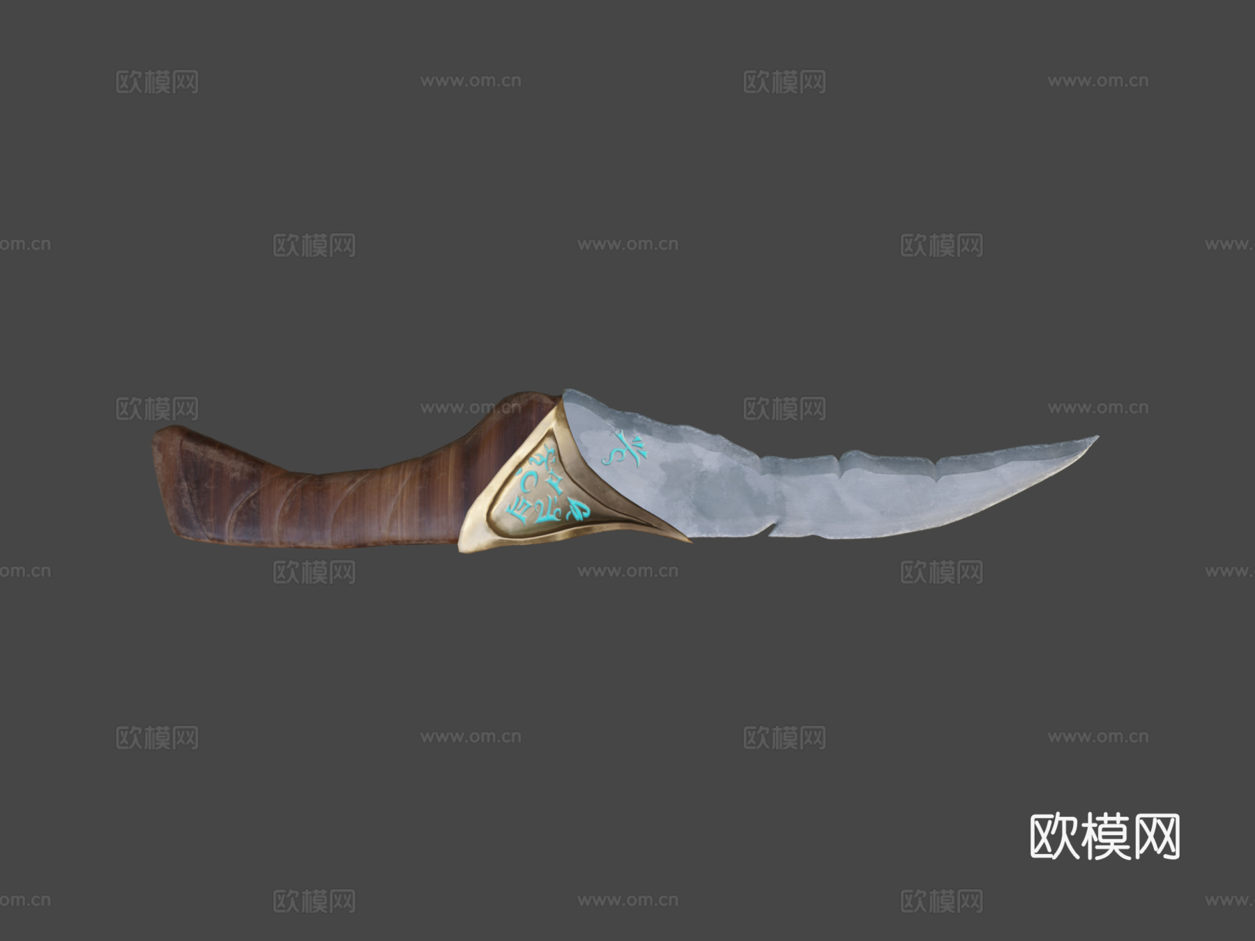 古刀3d模型下载（渲染图6）